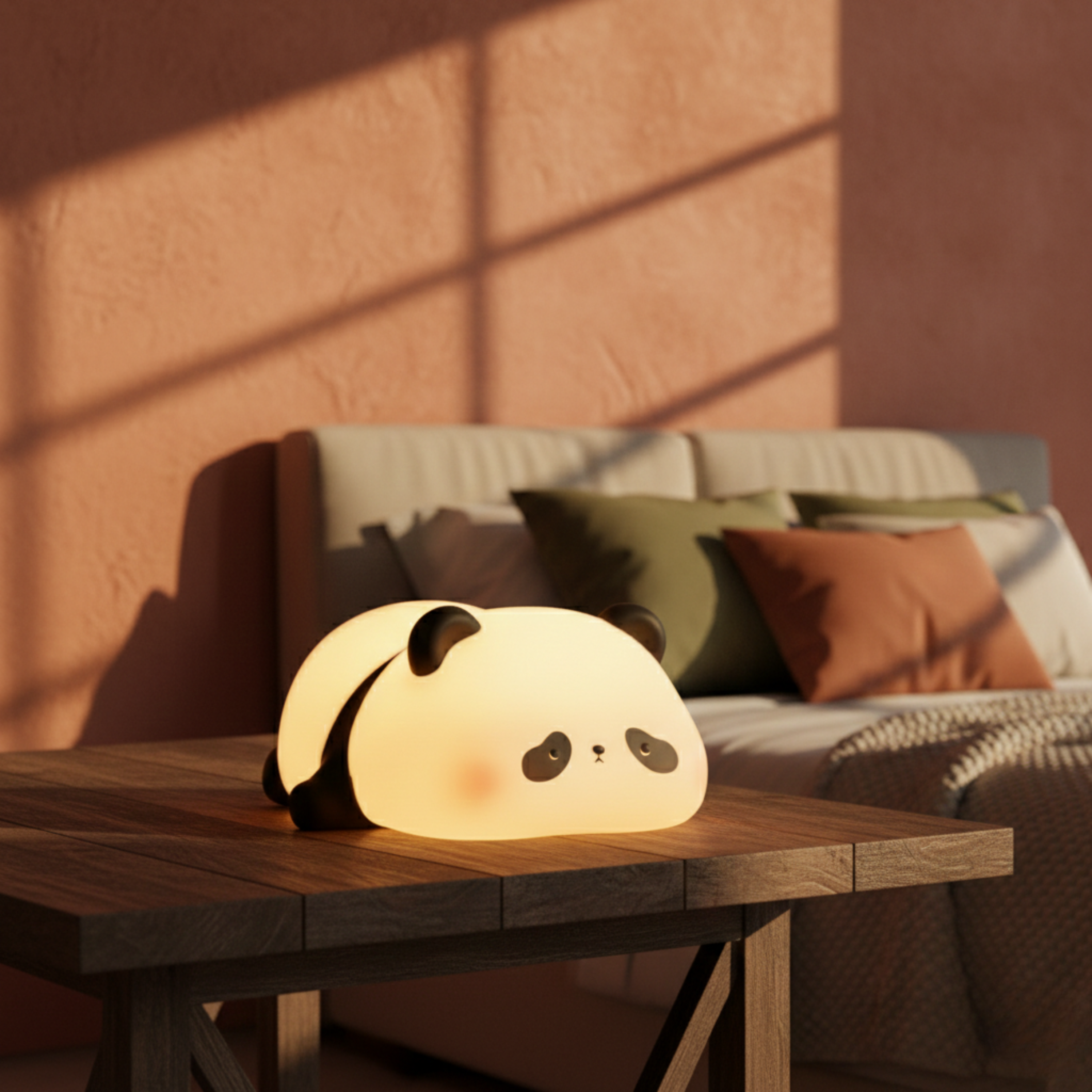 Lampa stołowa LED Panda