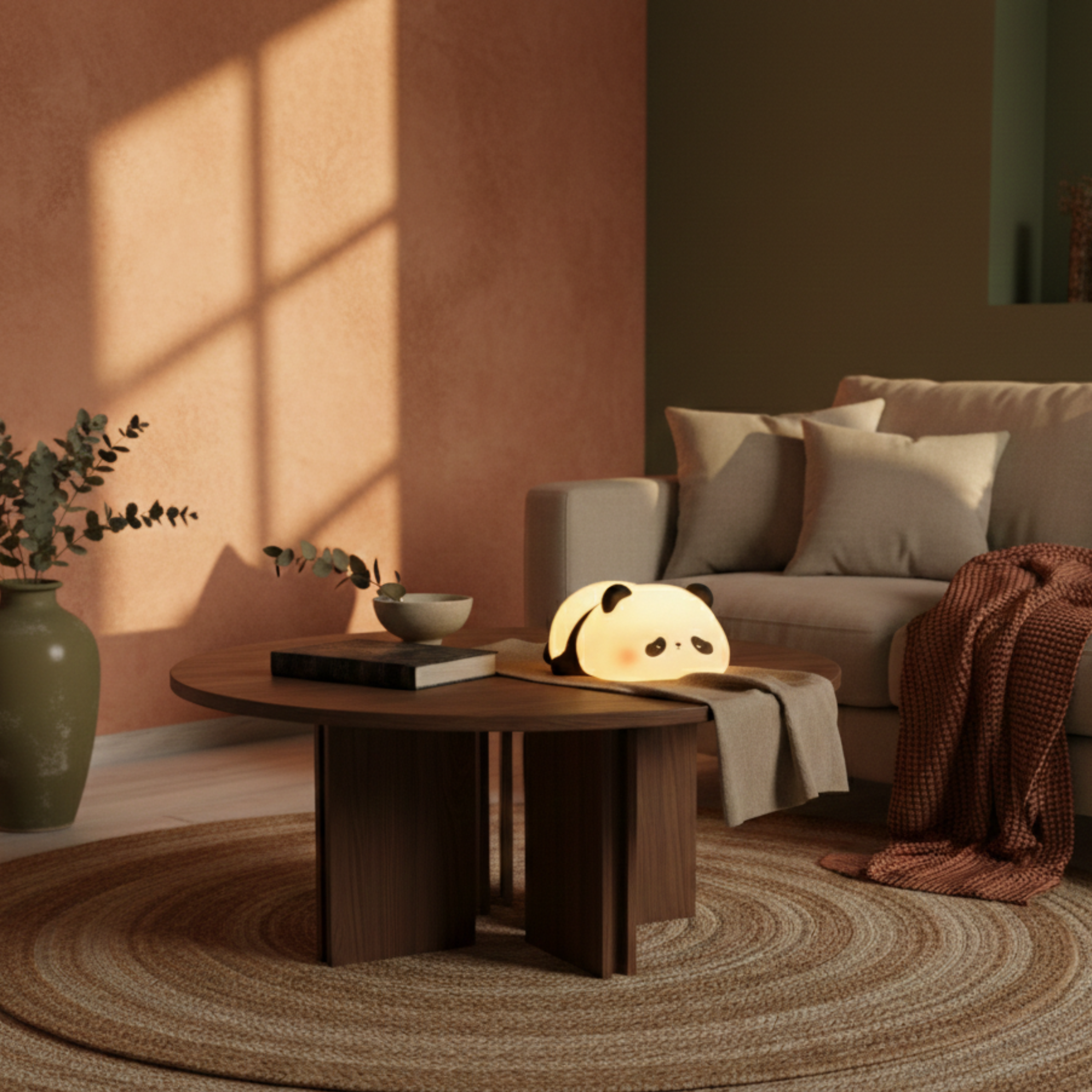 Lampa stołowa LED Panda