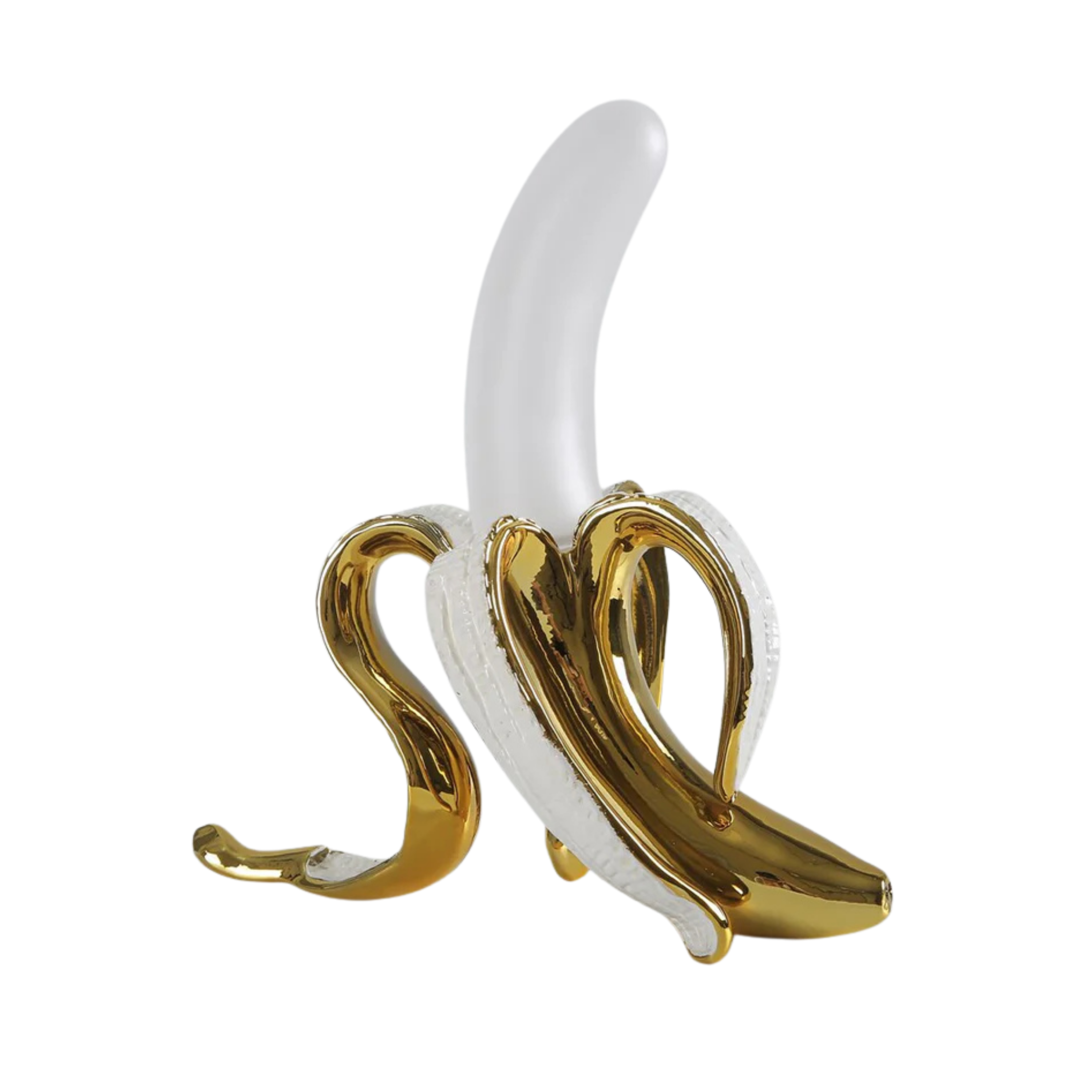 Lampa Stołowa LED w Stylu Art Deco o Kształcie Banana