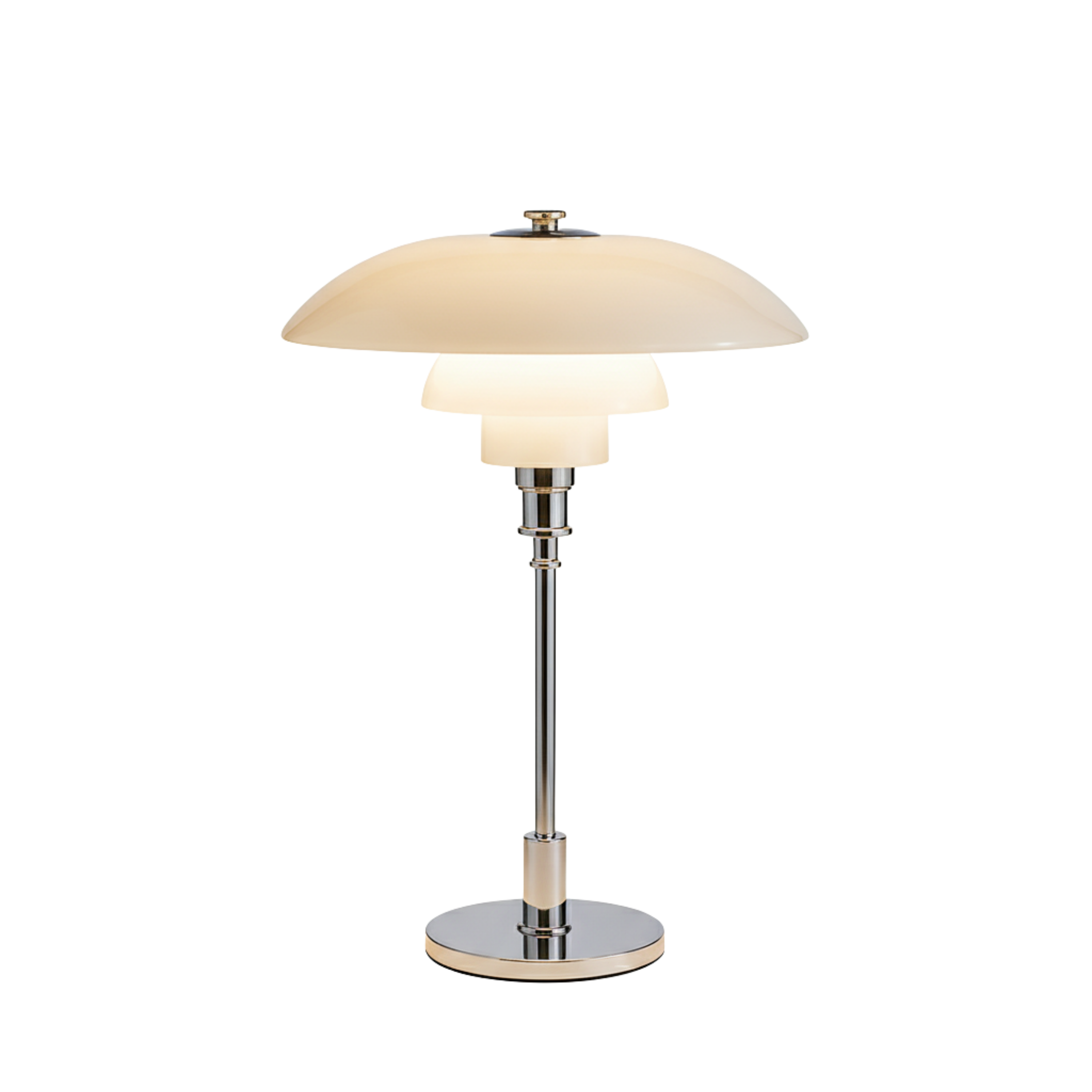 Duńska designerska lampa stołowa LED