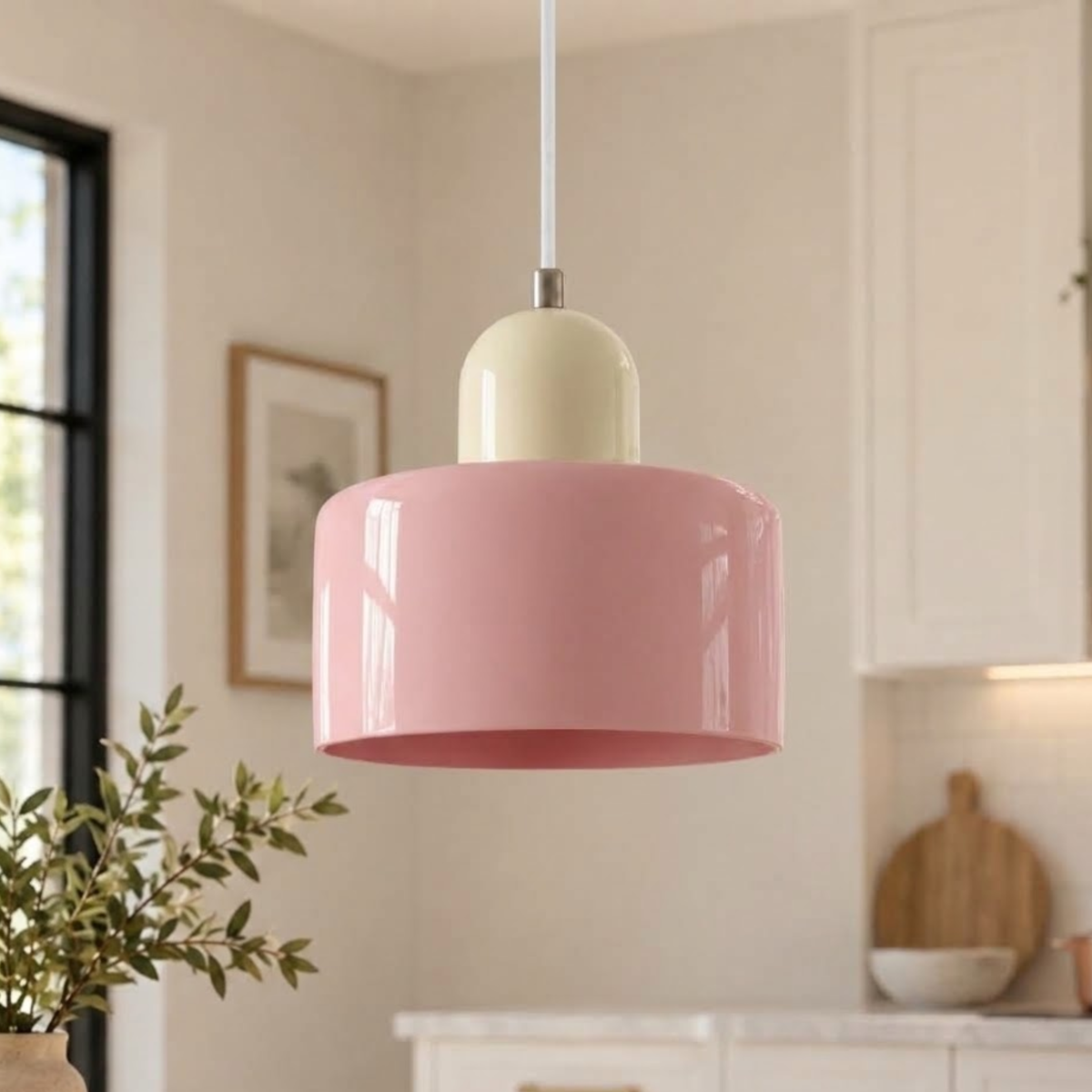 Halo Glass Pendant Light