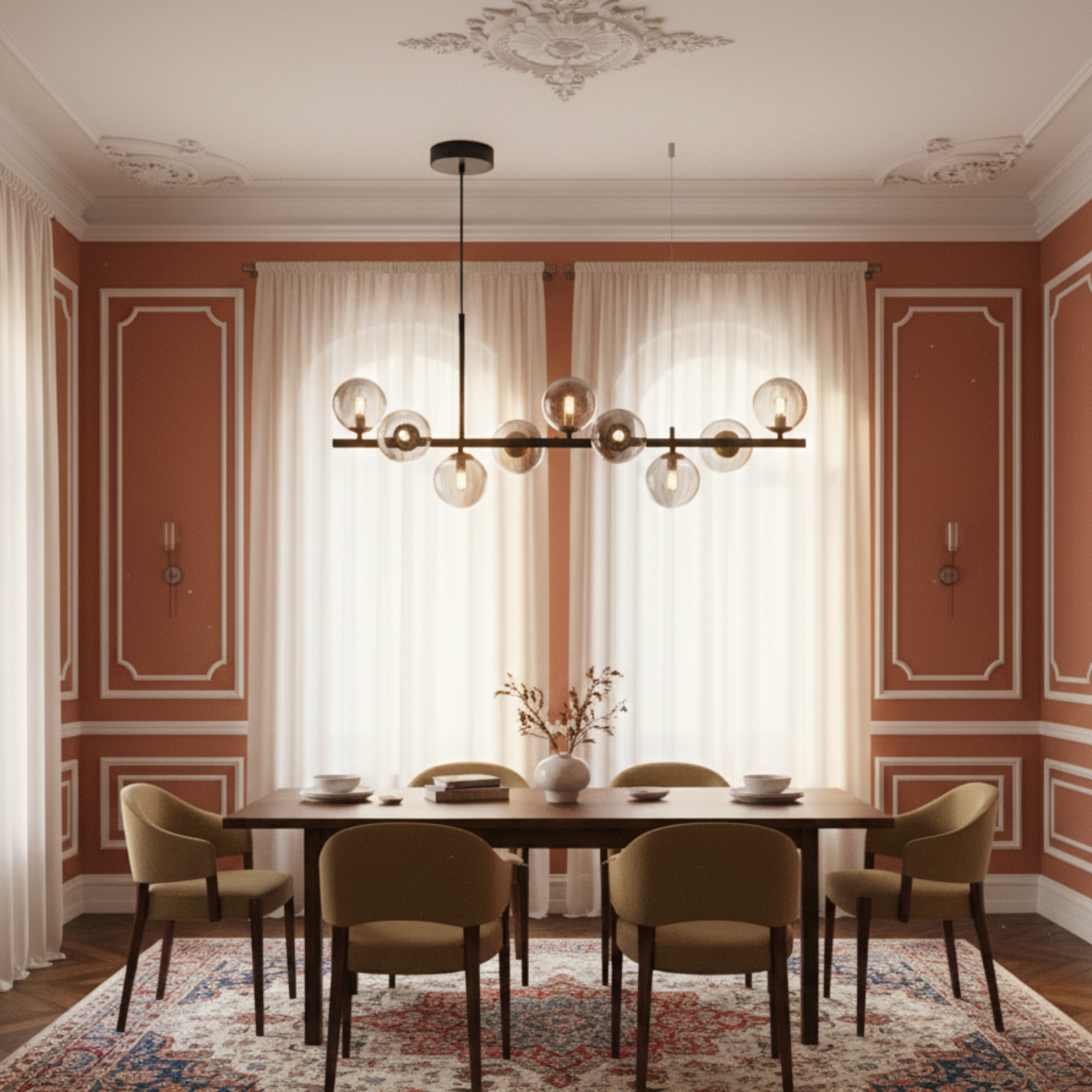 Lampa wisząca nad stół jadalniany