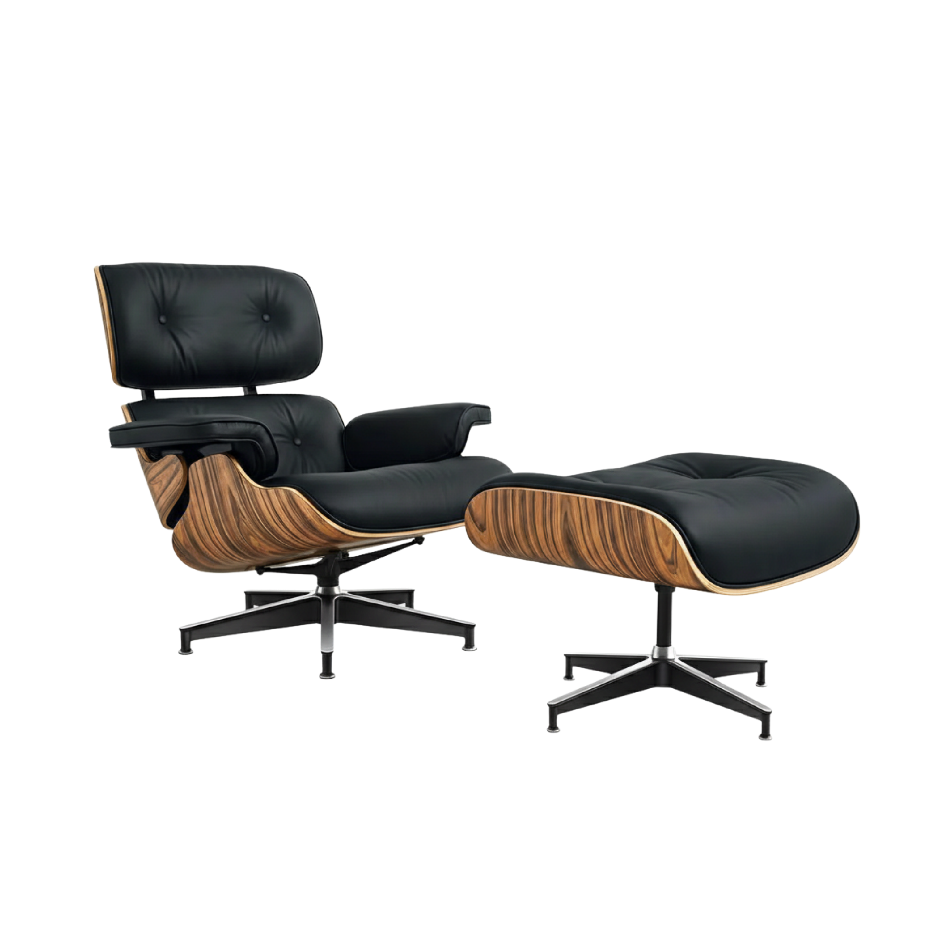 Skórzany fotel Mid-Century