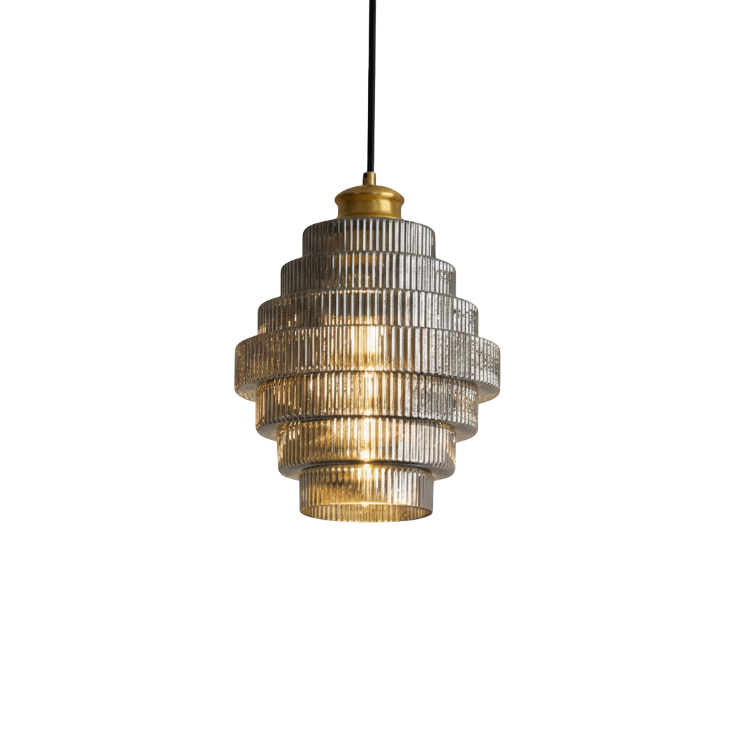 Nowoczesna minimalistyczna szkła lampa wisząca