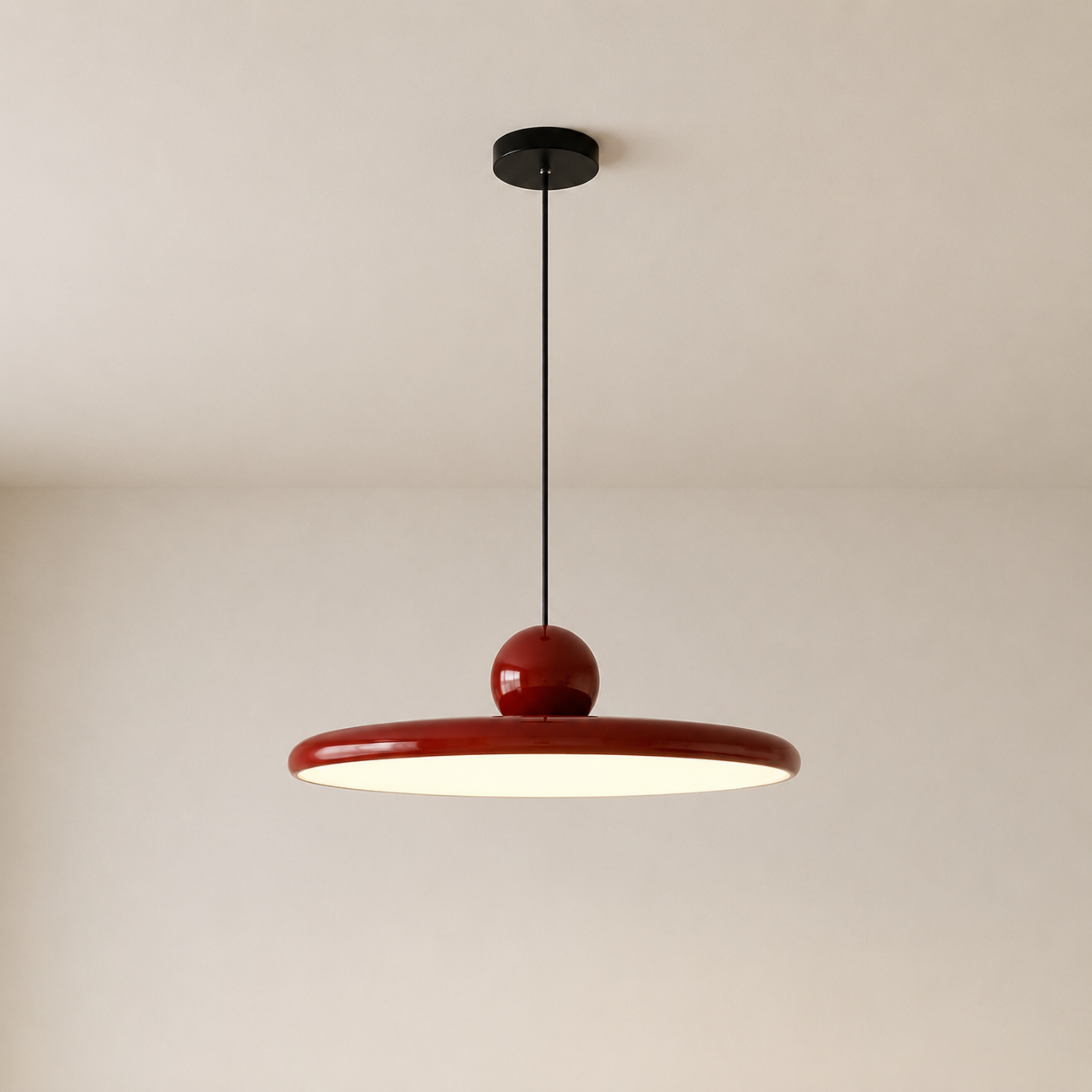 Bauhaus Glass Pendant Light