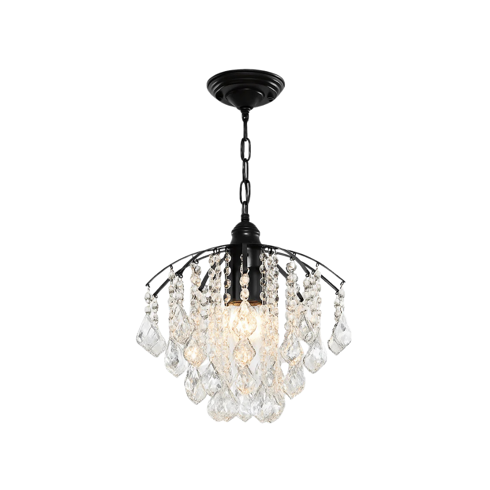 Lampa wisząca z kryształu