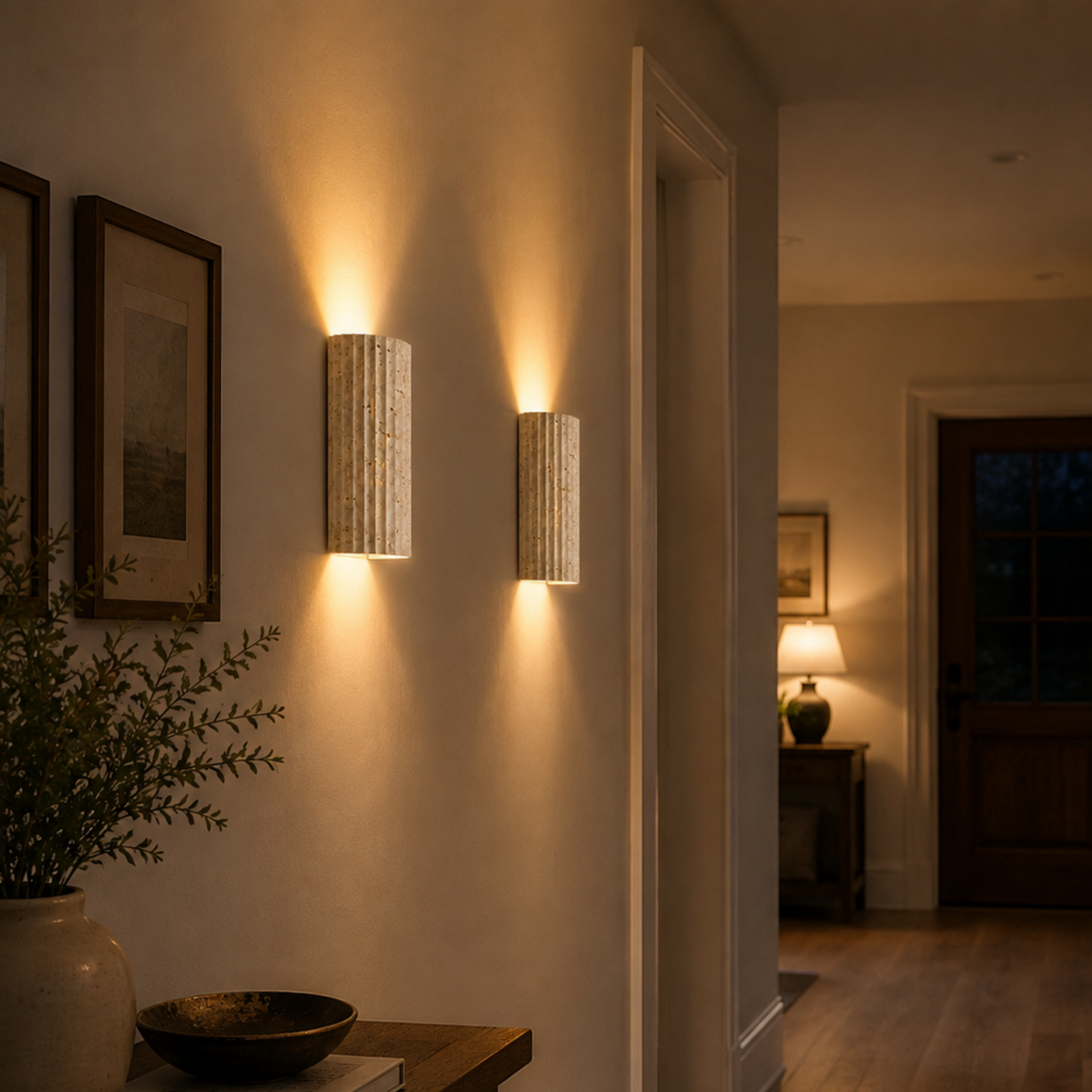 Natural Stone Wall Light