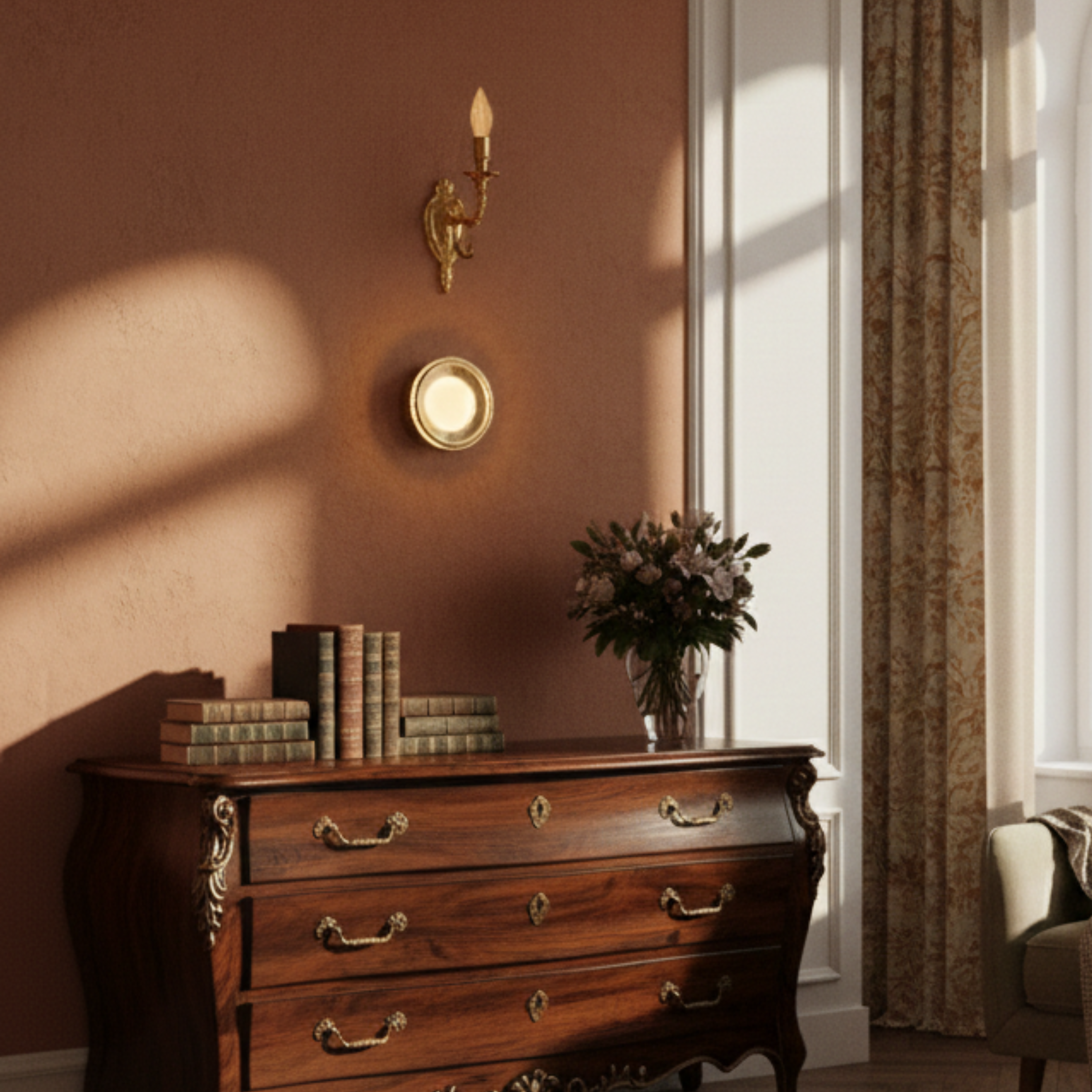 Nowoczesna lampa ścienna LED Dimple