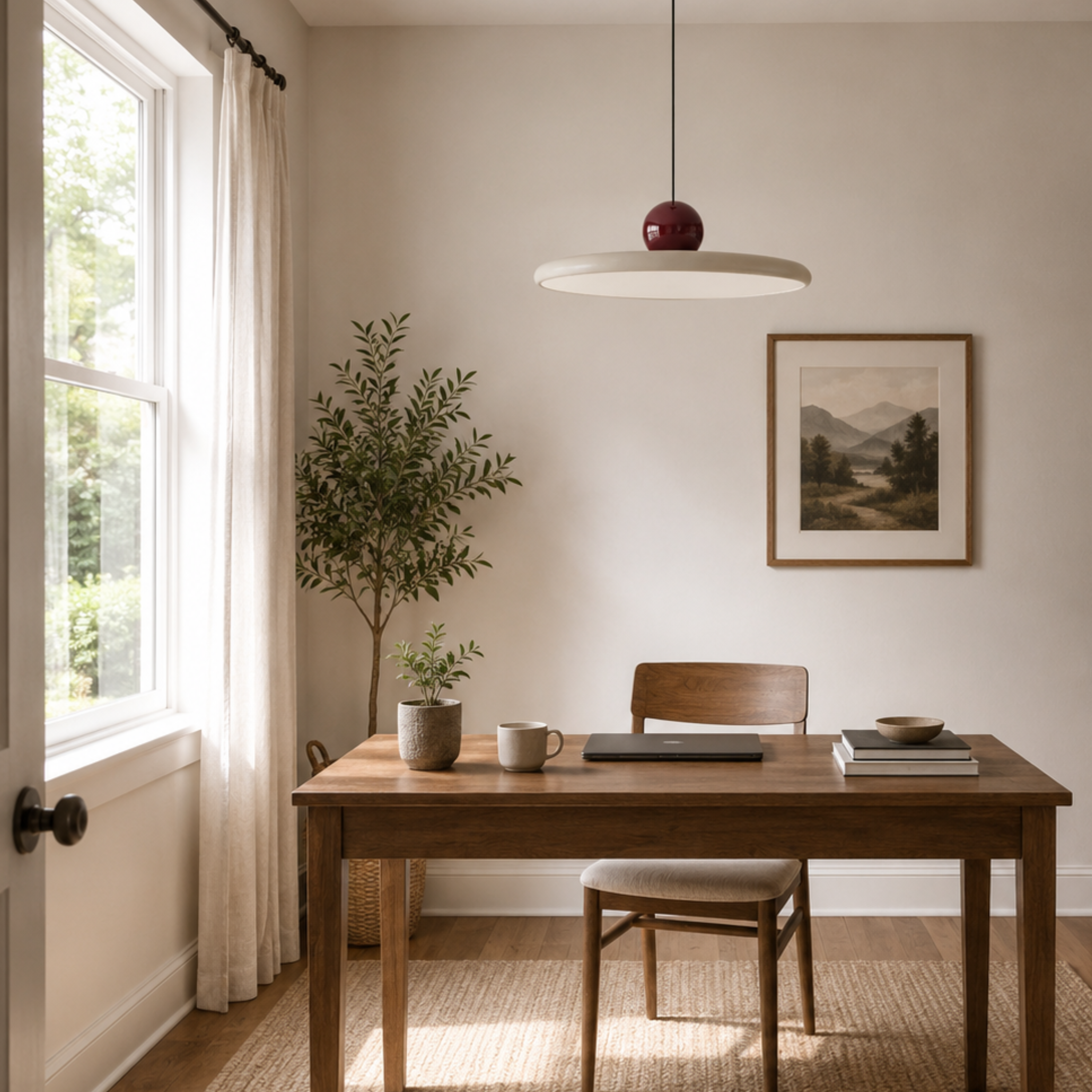Bauhaus Glass Pendant Light