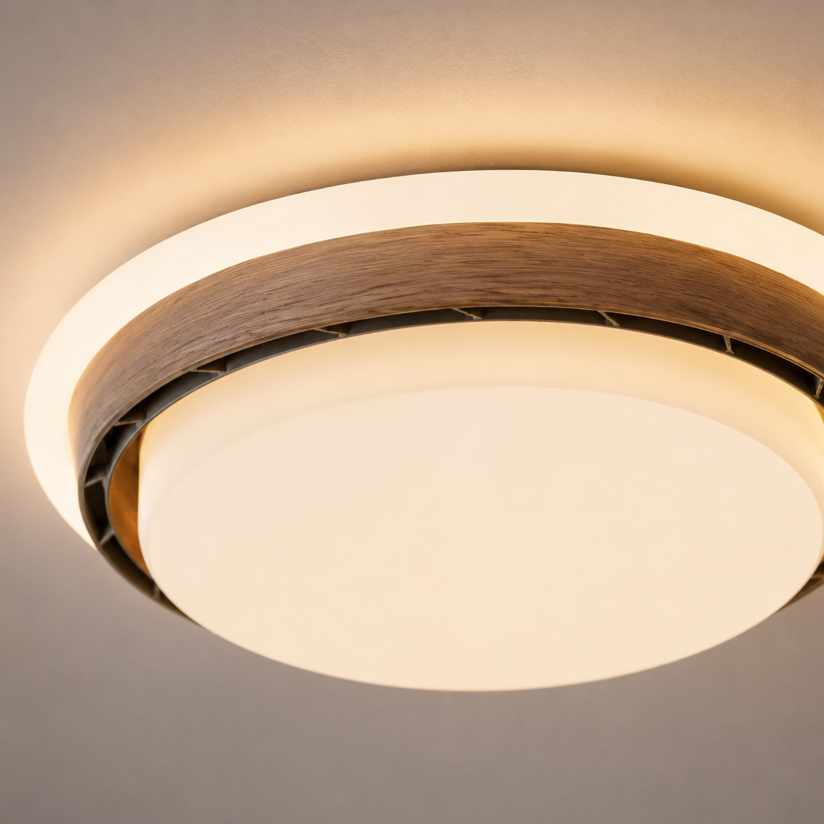 Bladeless LED Ceiling Fan Light
