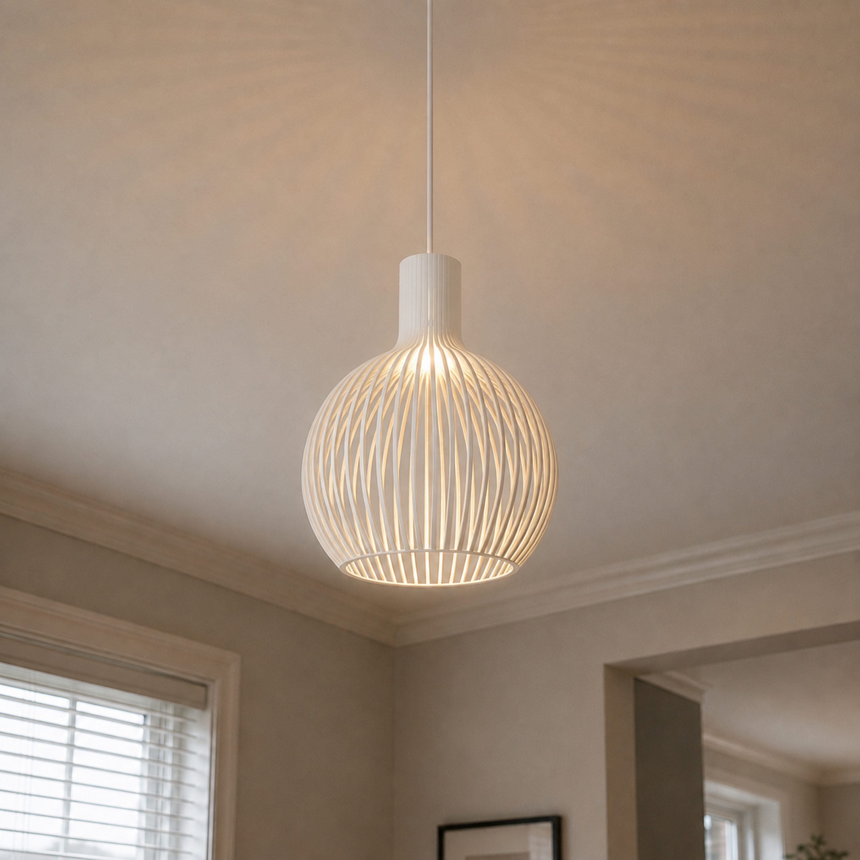 Octo 4240 Wooden Pendant Light