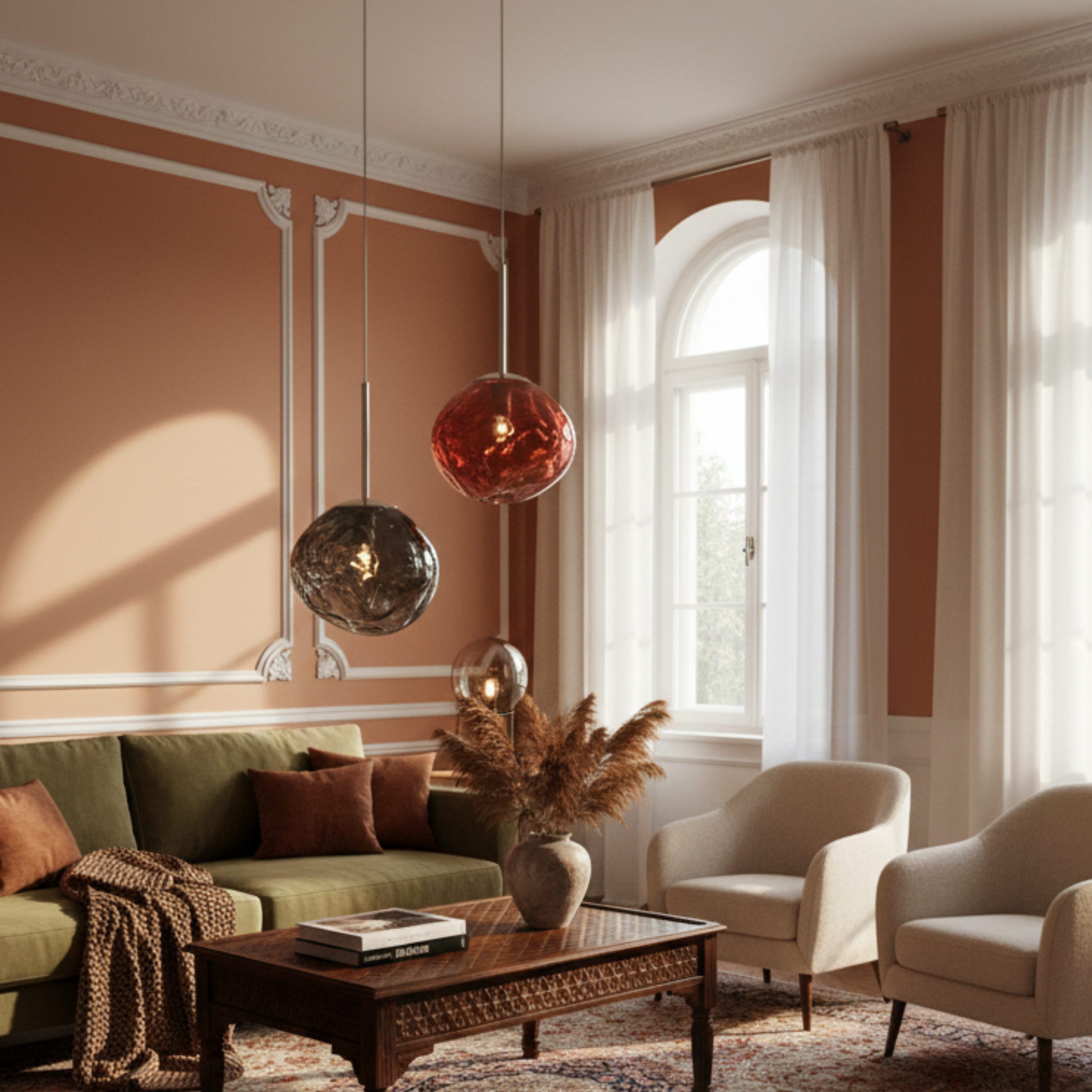 Artystyczna Nowoczesna Lampa Wisząca