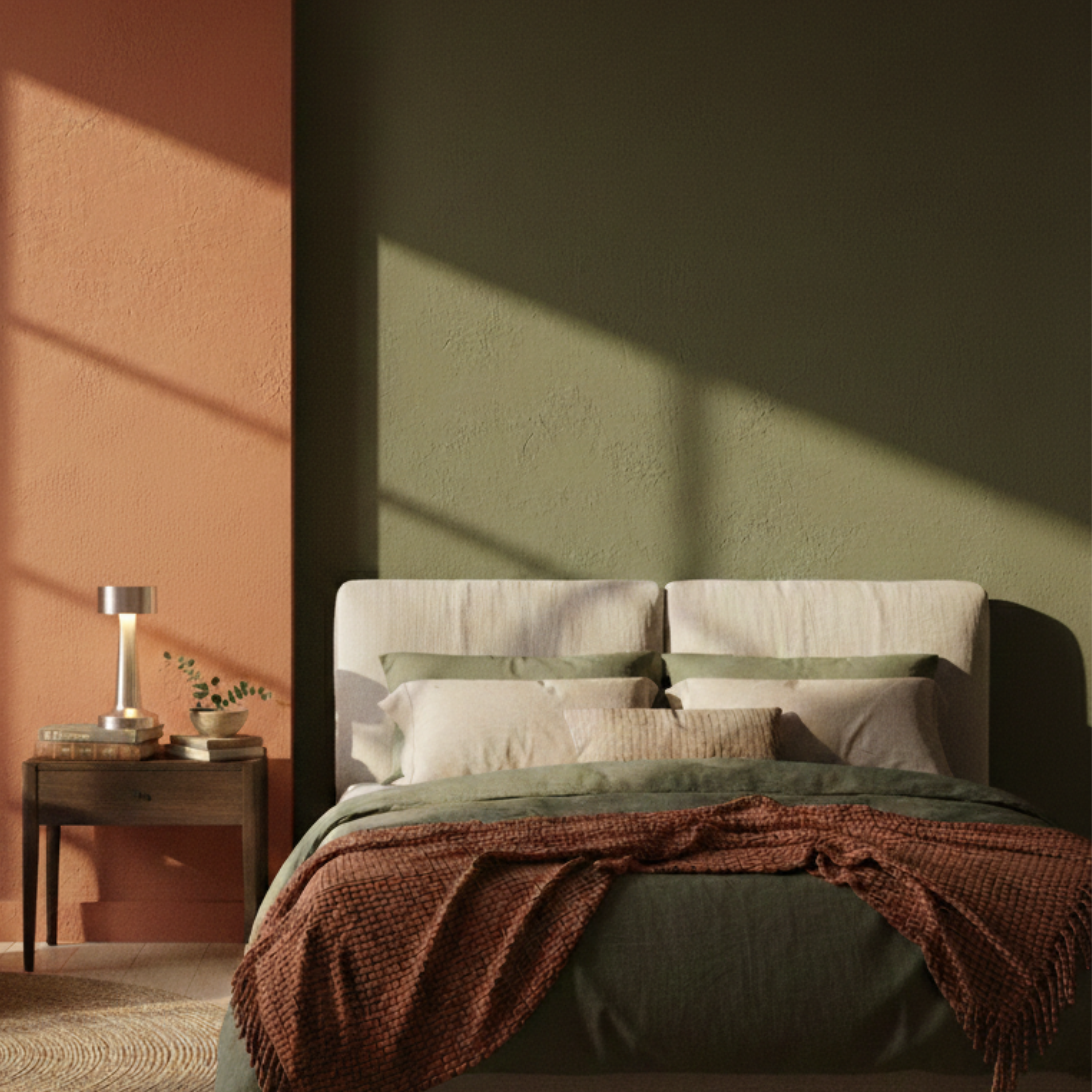 Metalowa lampa stołowa LED z funkcją dotykową