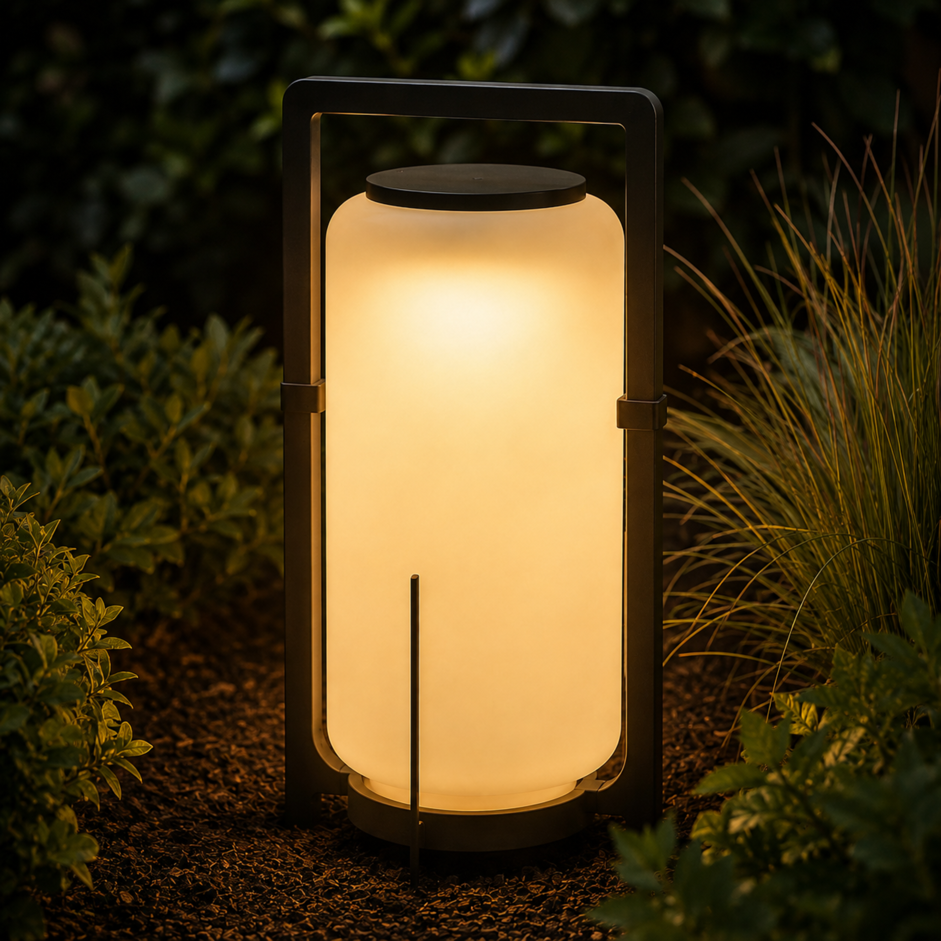 LED Solar Outdoor Lantern