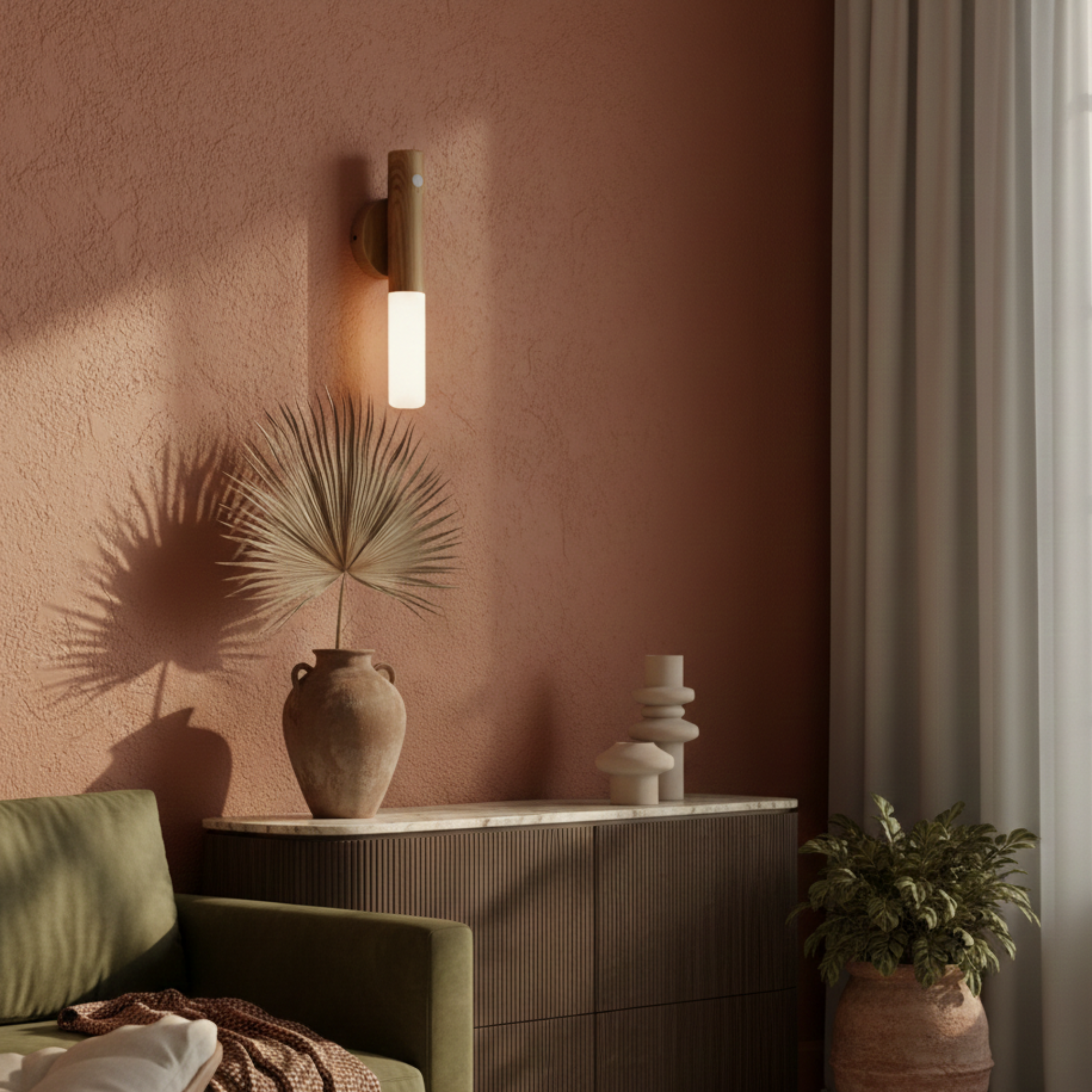 Lampa nocna LED z czujnikiem ruchu