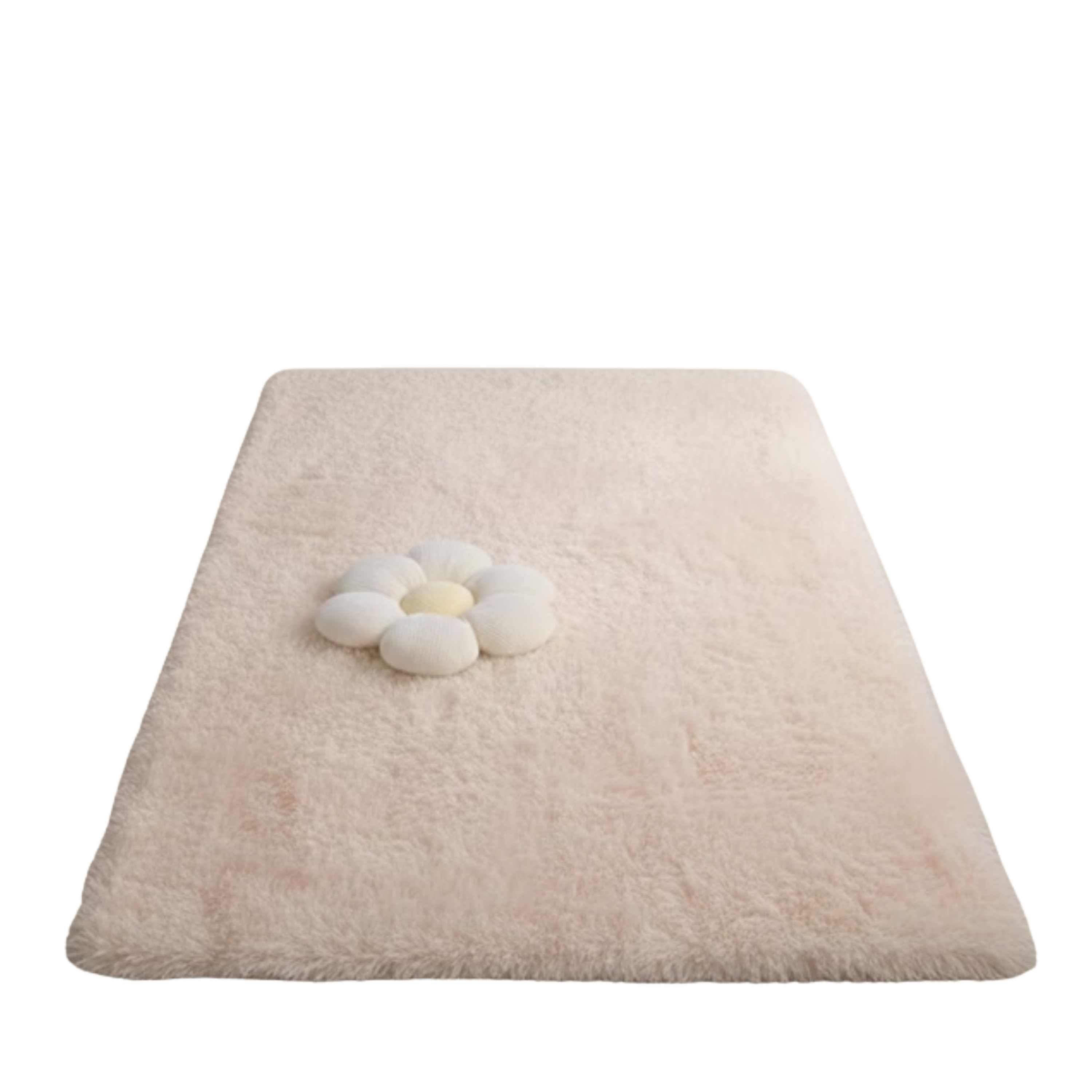 Dywan z imitacji futra do salonu i sypialni