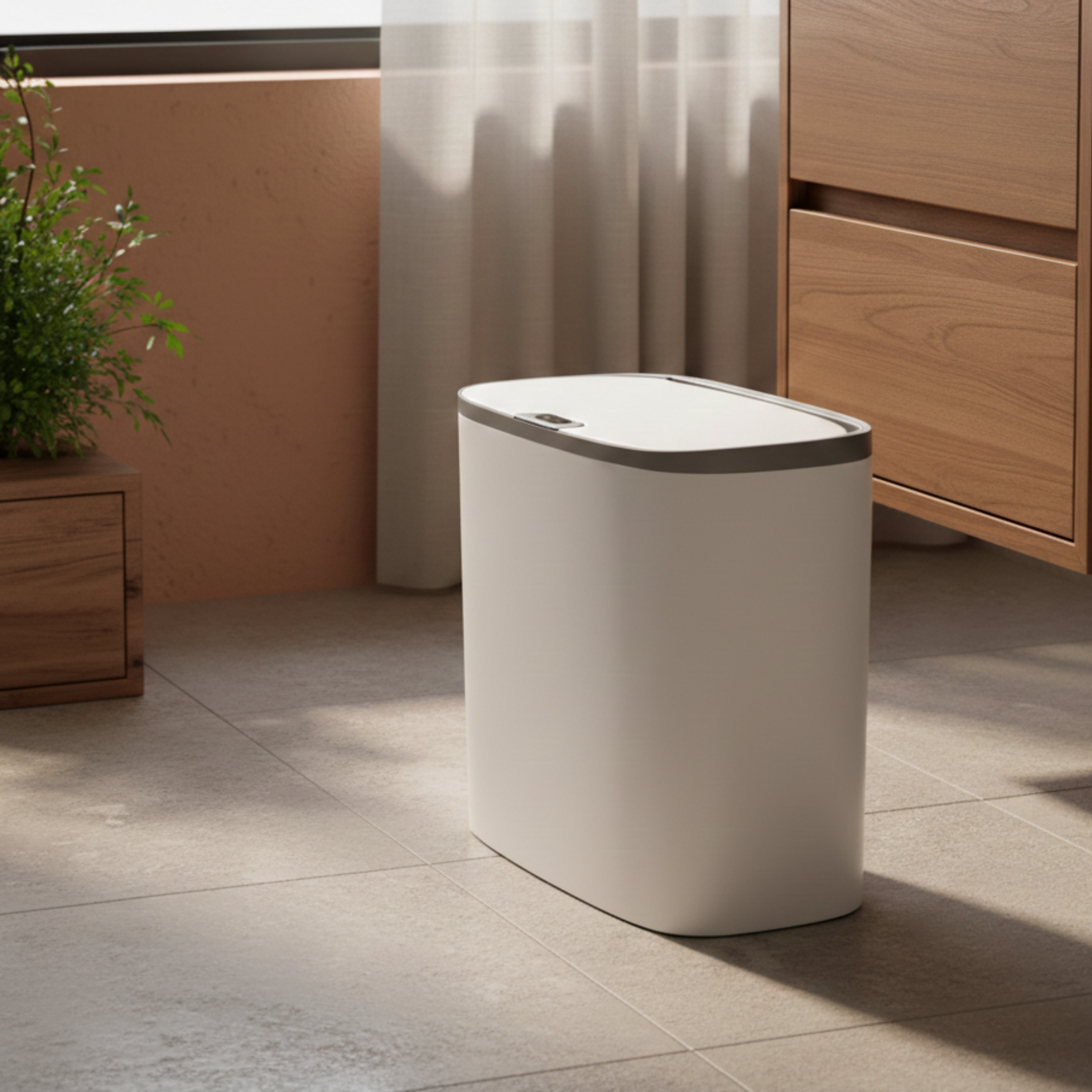 Automatyczny wodoodporny kosz na śmieci