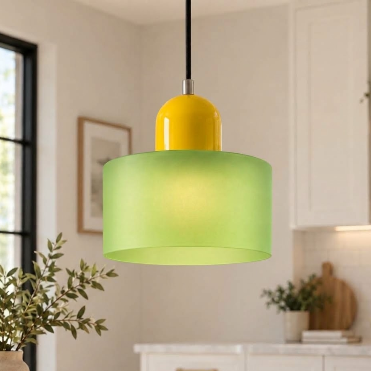 Halo Glass Pendant Light