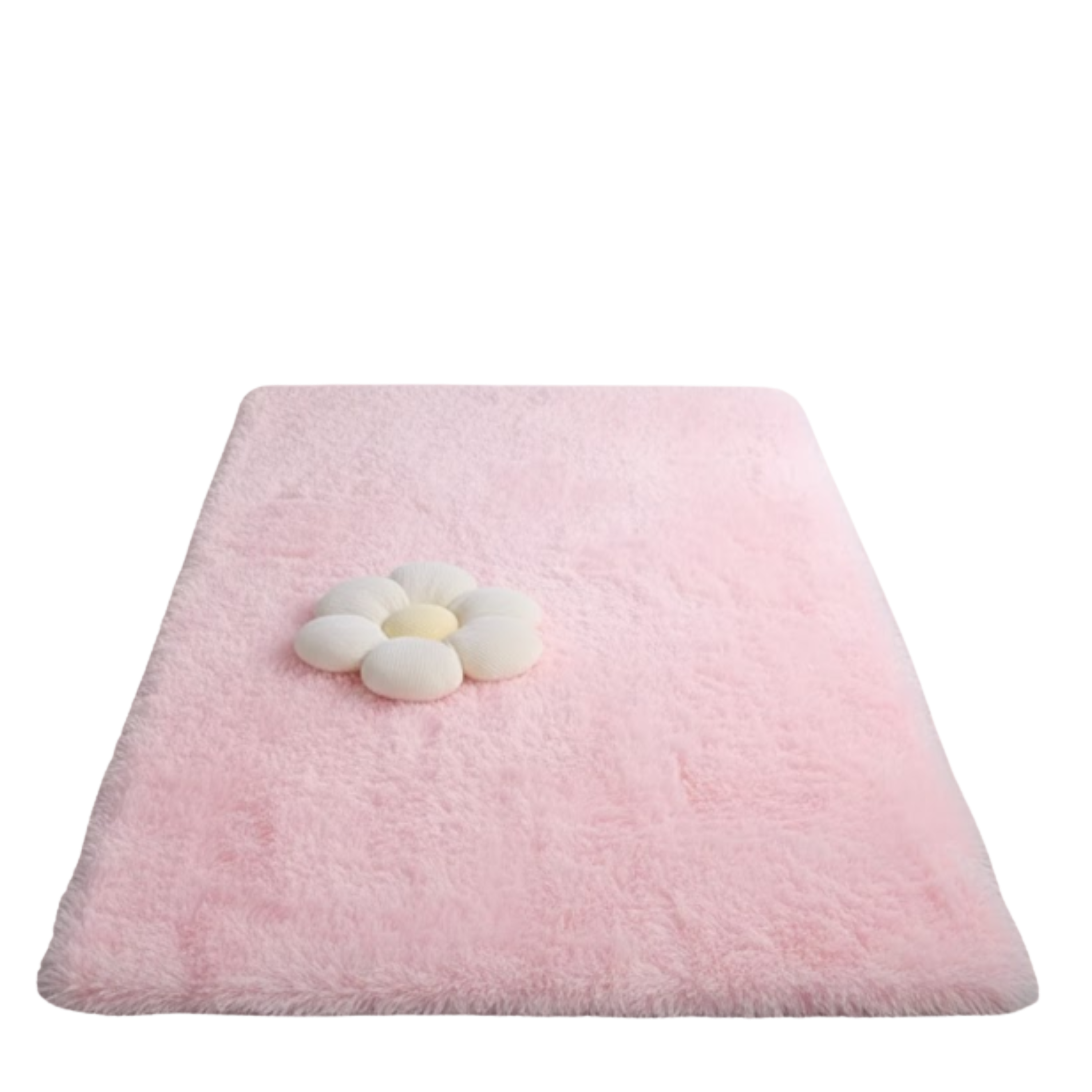 Dywan z imitacji futra do salonu i sypialni