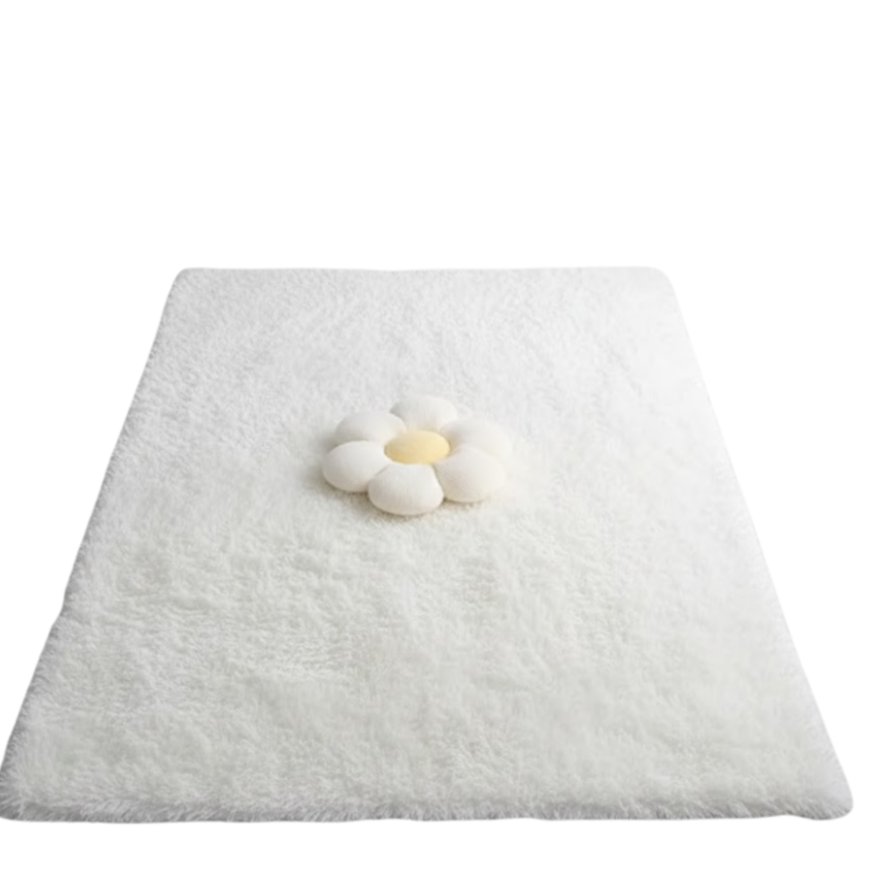 Dywan z imitacji futra do salonu i sypialni