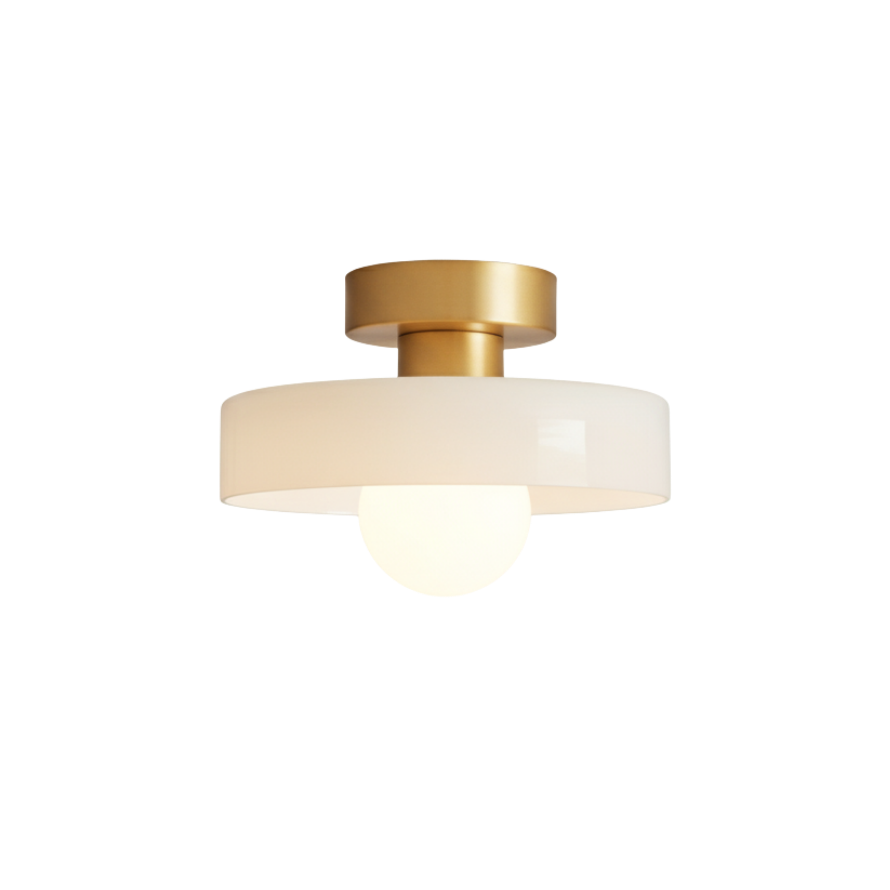 Francuska lampa sufitowa LED w stylu Bauhaus