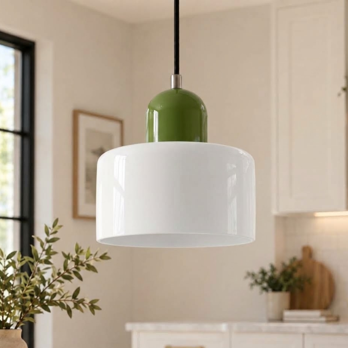 Halo Glass Pendant Light