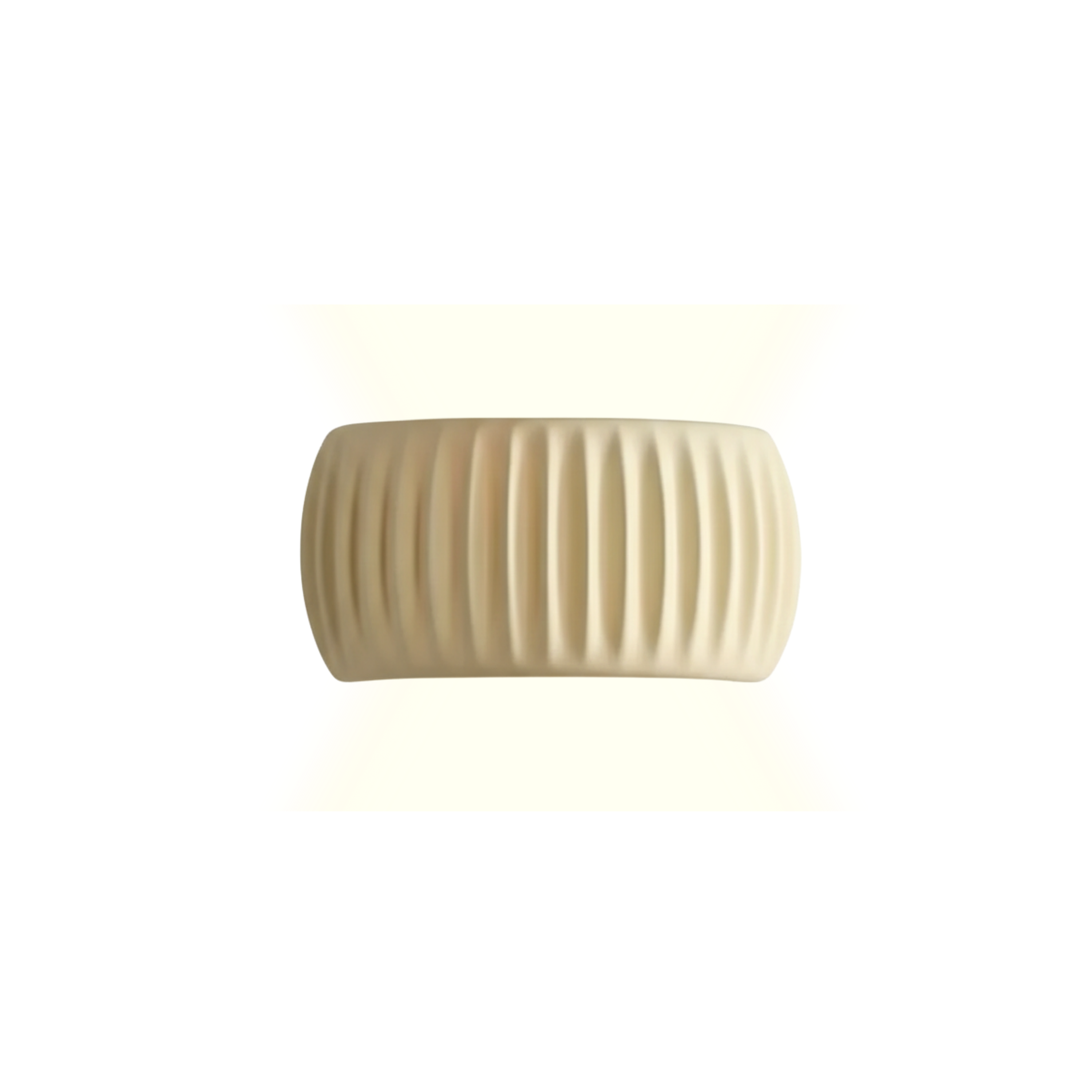 Nowoczesna falowana lampa ścienna LED