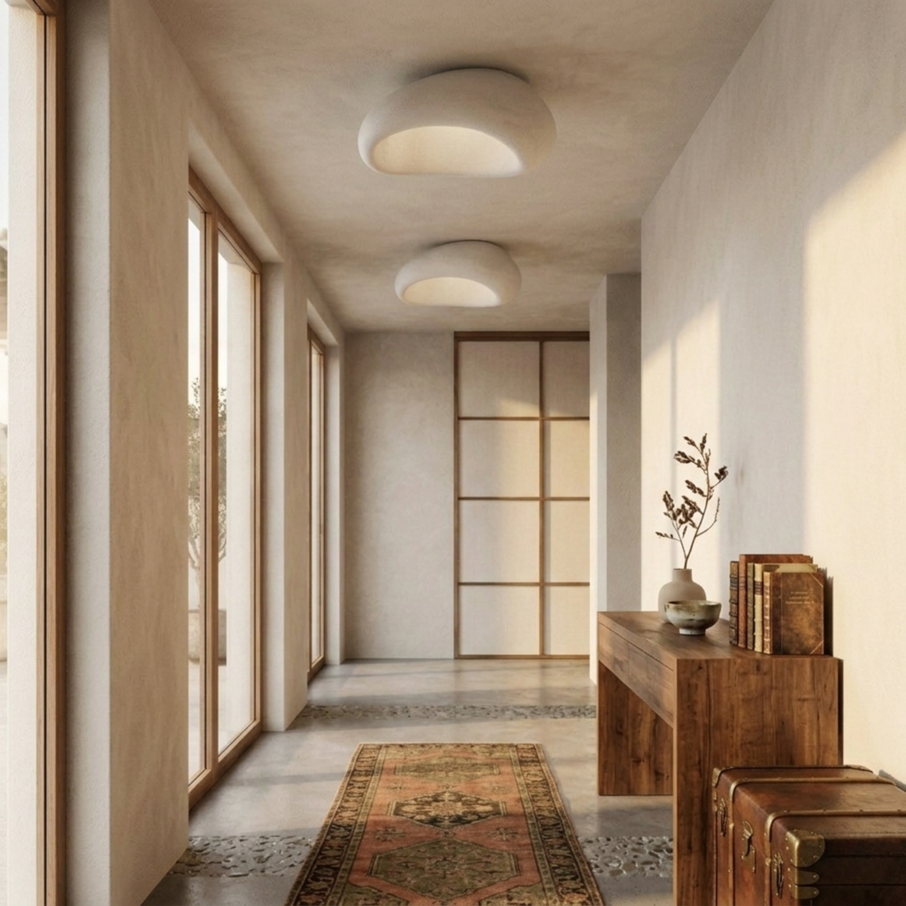 Minimalistyczna bezprzewodowa lampa ścienna