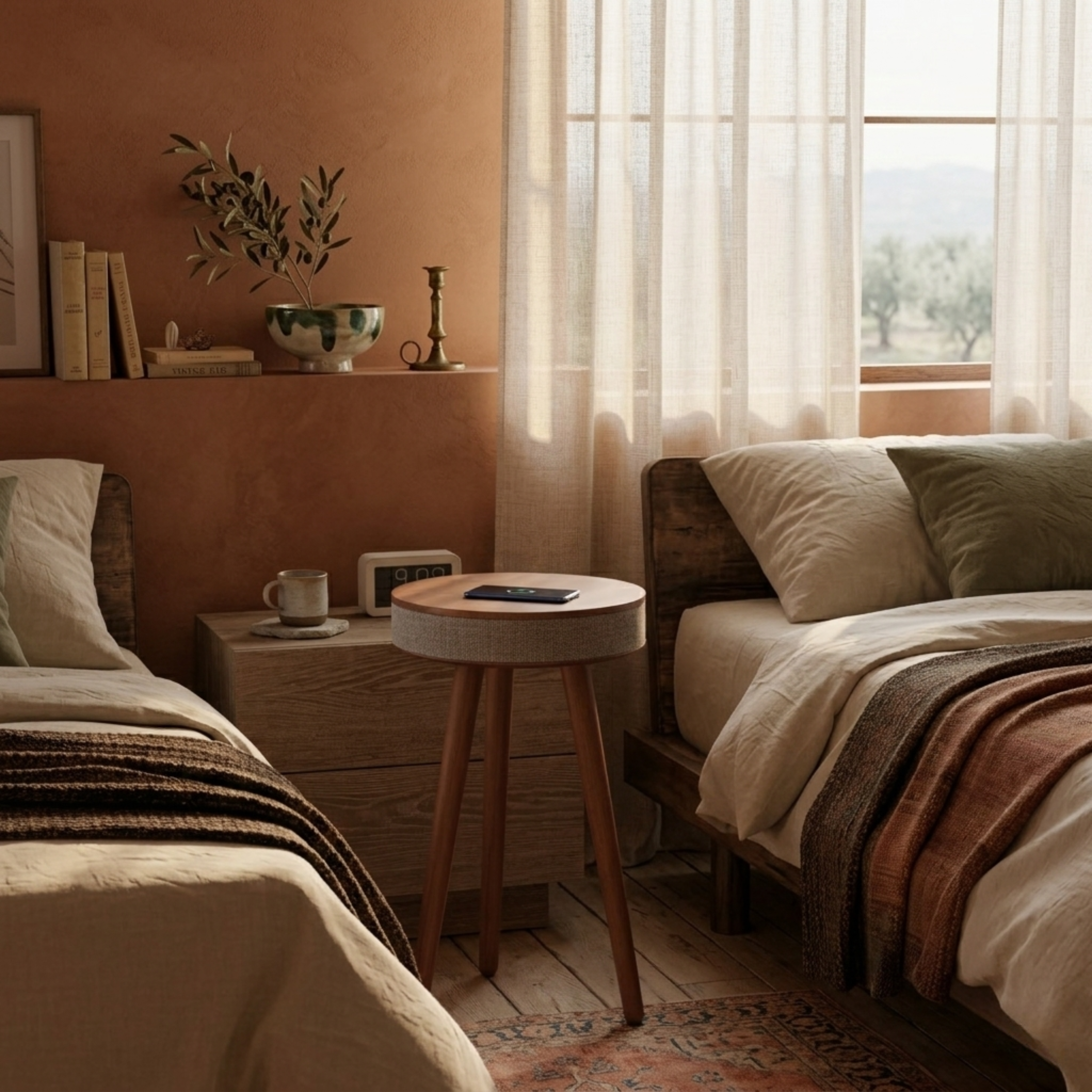 Smart Okrągły stolik pomocniczy