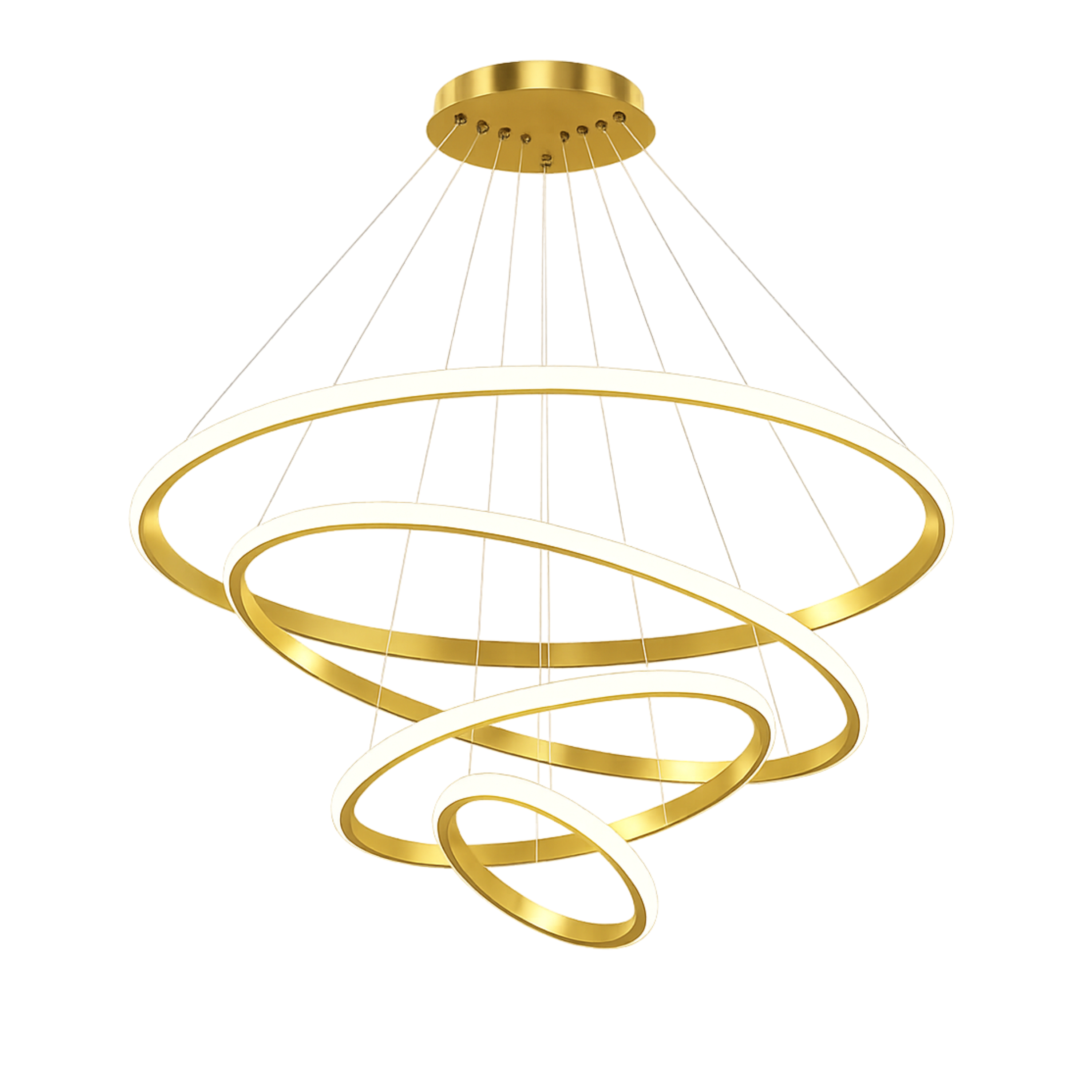 Modern LED Ring Chandelier