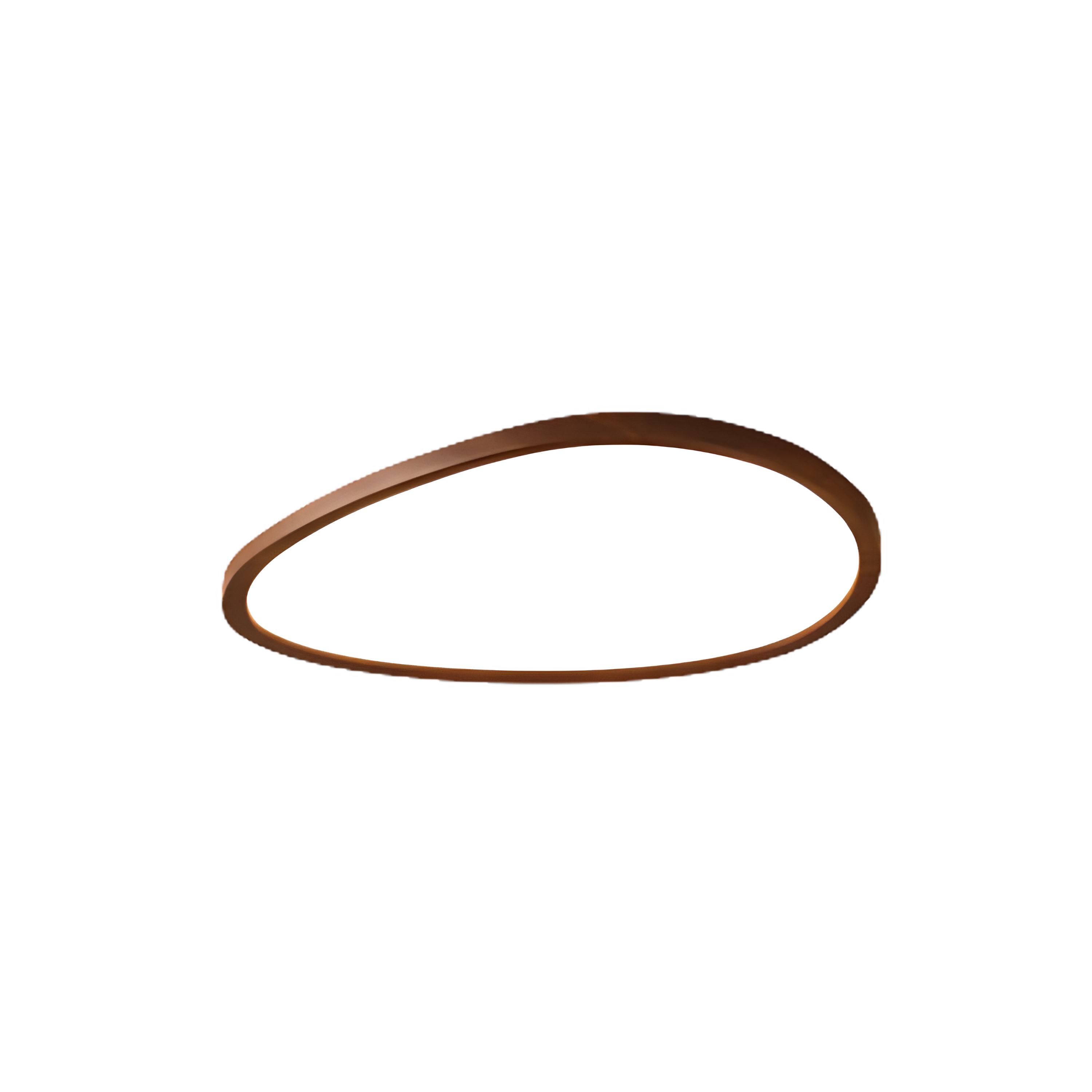Ultra Thin Wood Look LED Ceiling Light