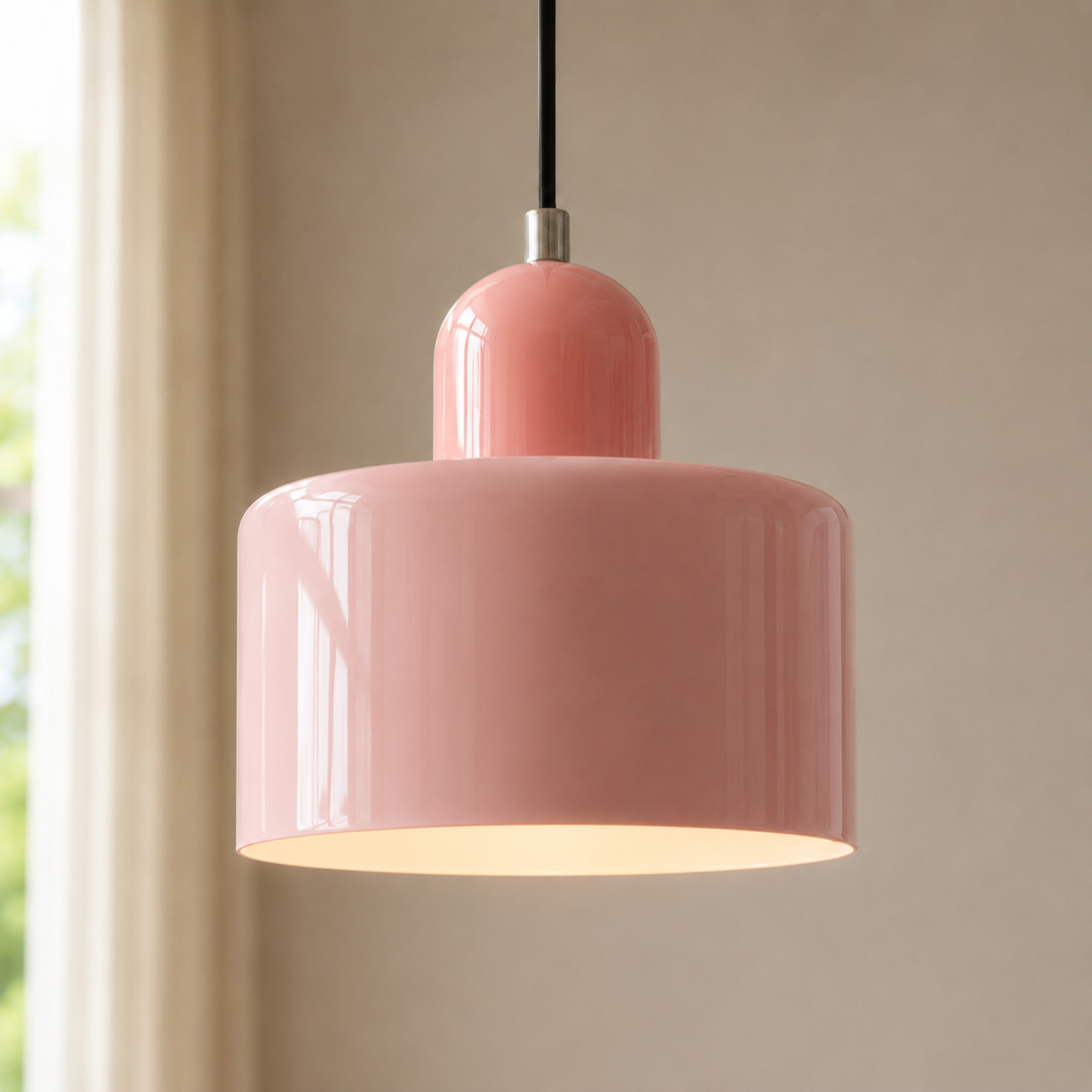 Halo Glass Pendant Light