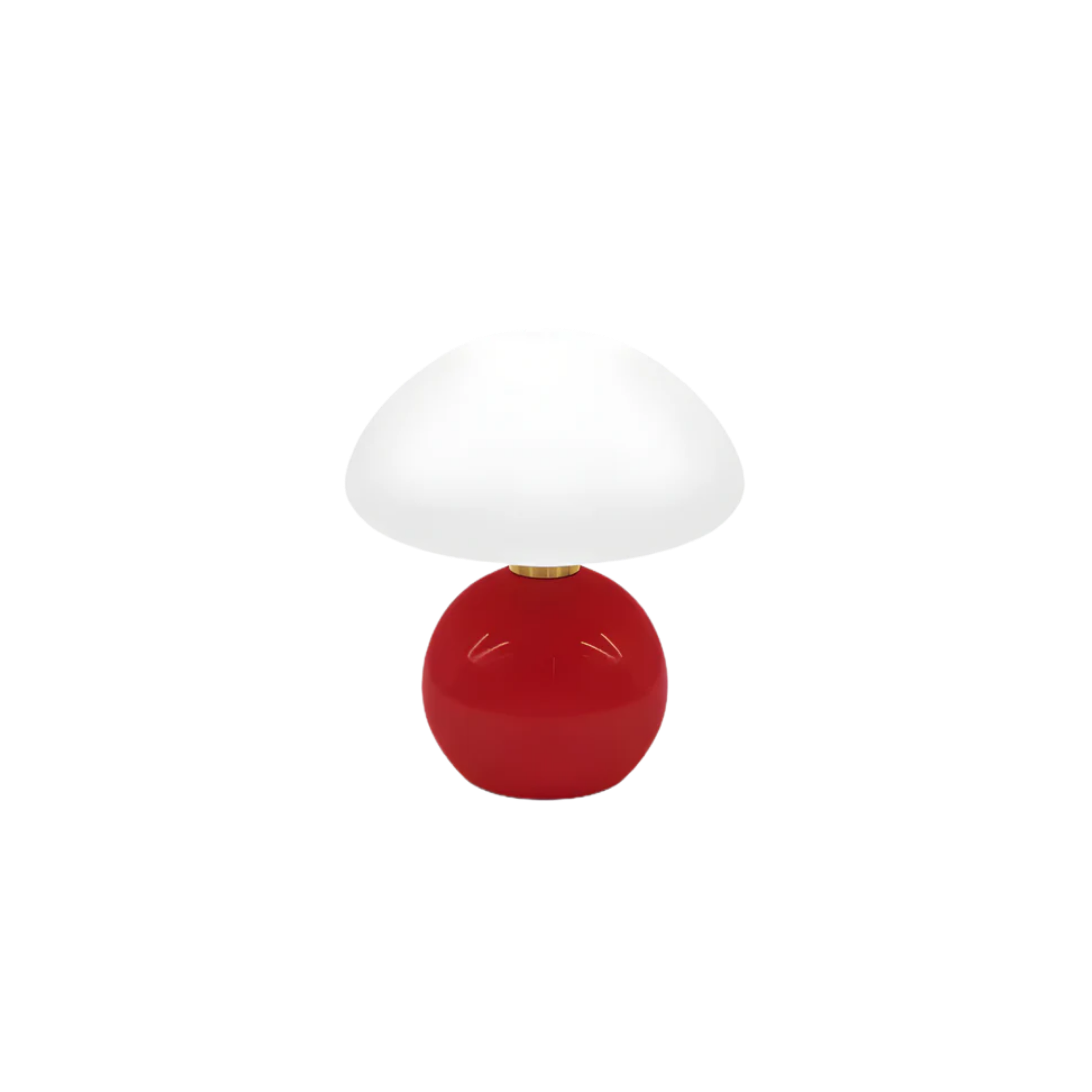 Nowoczesna ceramiczna lampa stołowa w kształcie grzyba