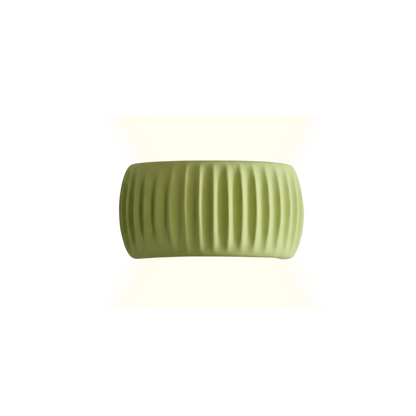 Nowoczesna falowana lampa ścienna LED