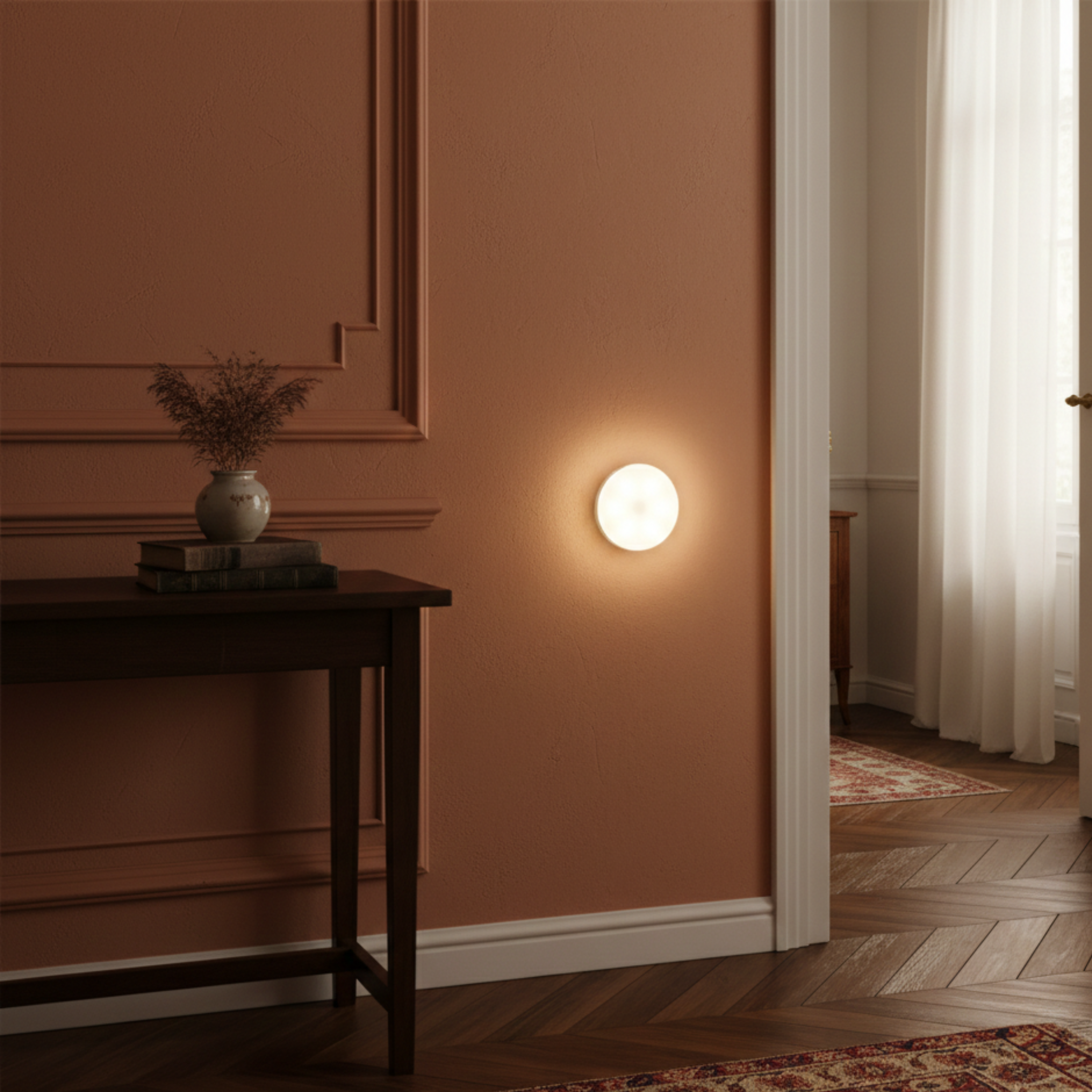 LED-lampka nocna z czujnikiem ruchu