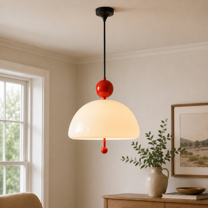 Avant-Garde Bauhaus Glass Pendant Light