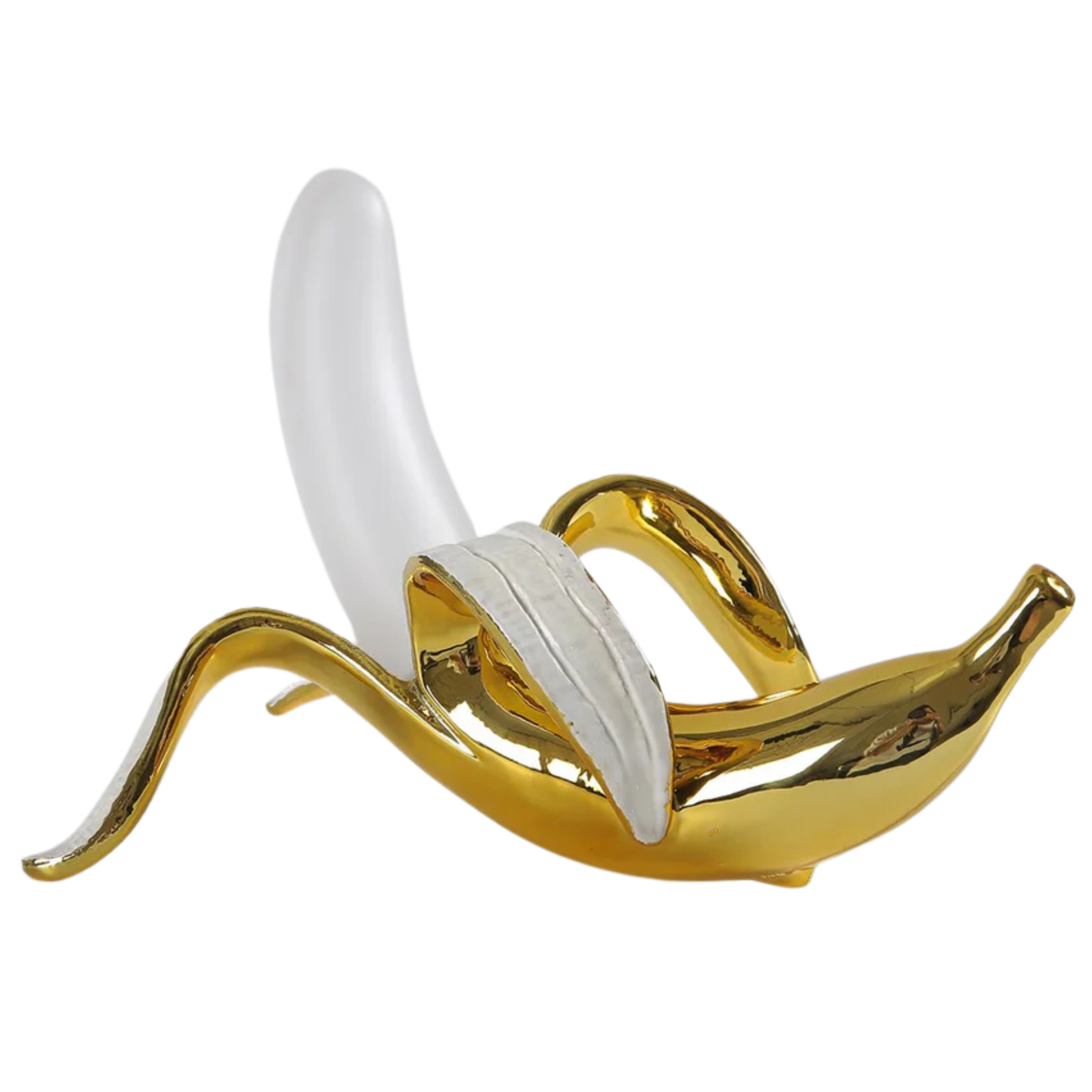 Lampa Stołowa LED w Stylu Art Deco o Kształcie Banana