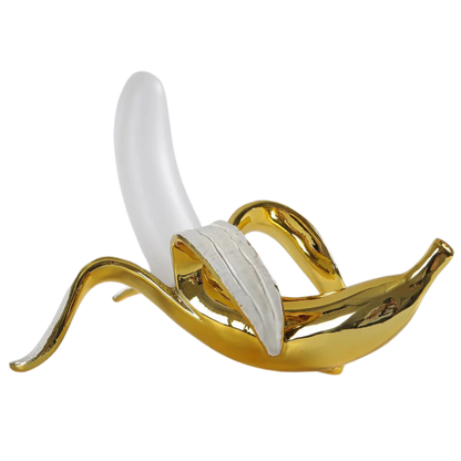 Lampa Stołowa LED w Stylu Art Deco o Kształcie Banana