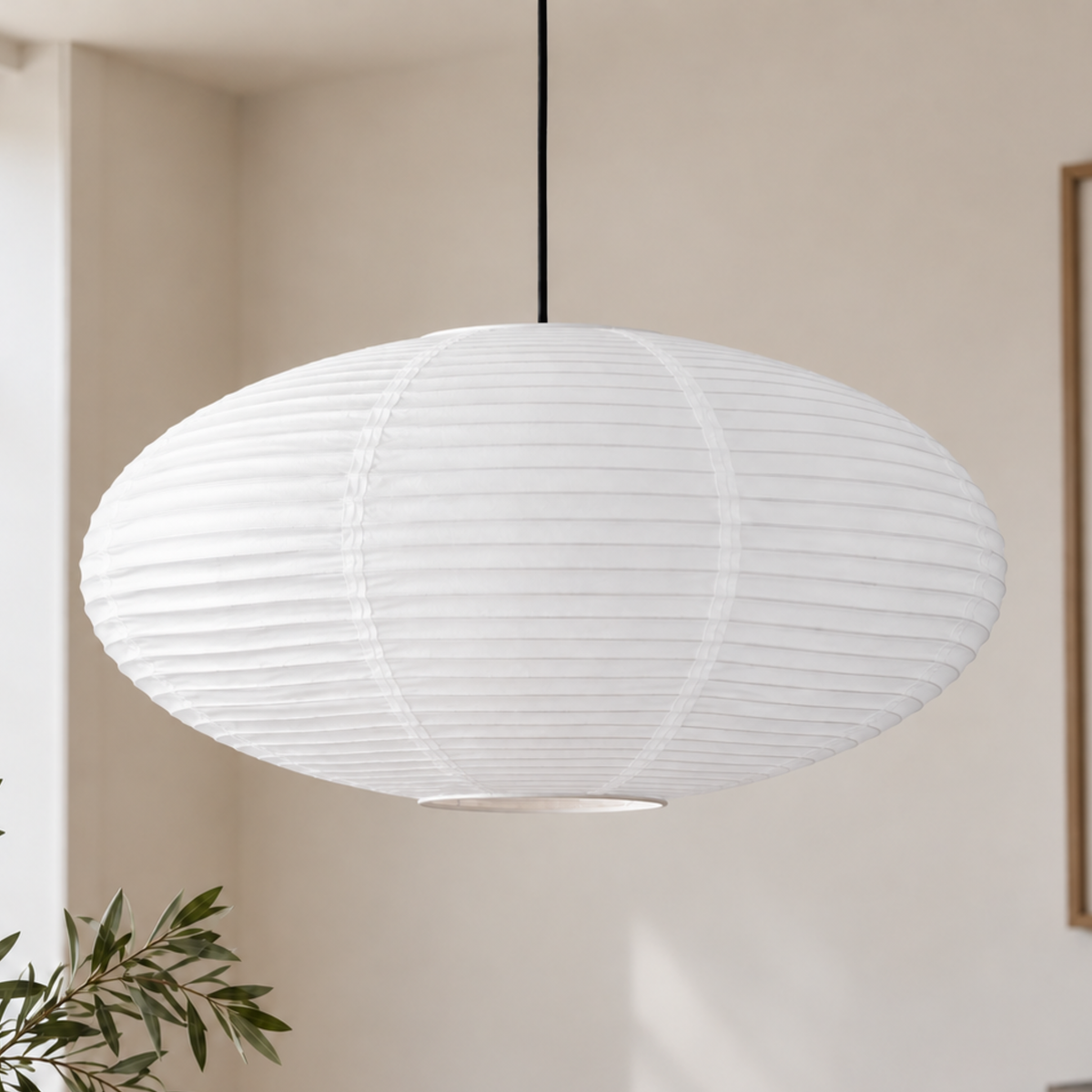 Wabi Paper LED Ceiling Light - White