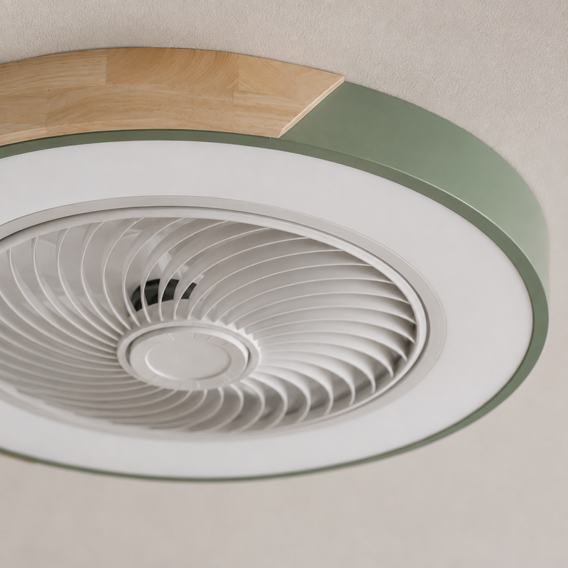 Quiet Ceiling Fan with LED Light