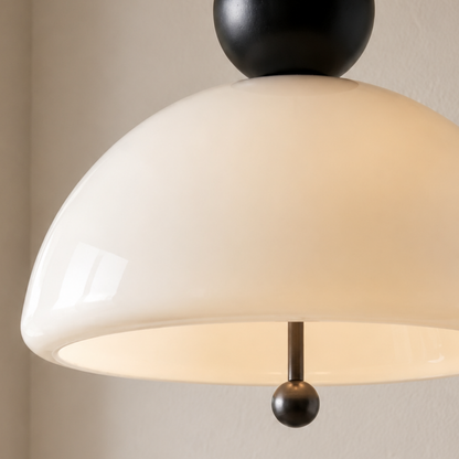 Avant-Garde Bauhaus Glass Pendant Light