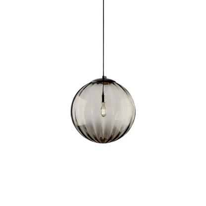 Ciepła szklana lampa wisząca do wnętrz