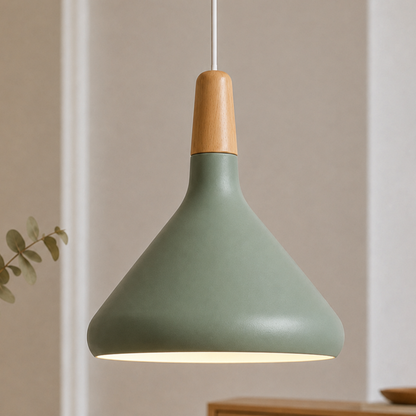 Nordic Wood Pendant Light