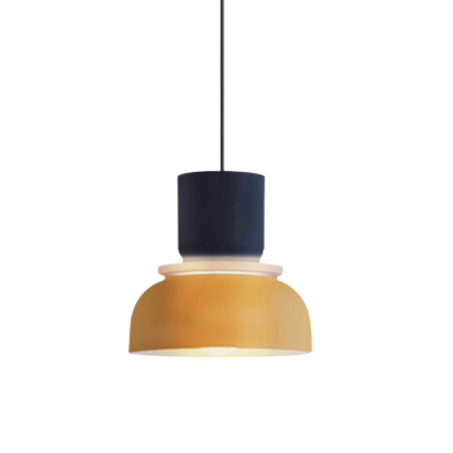 Kolorowa misowata lampa wisząca