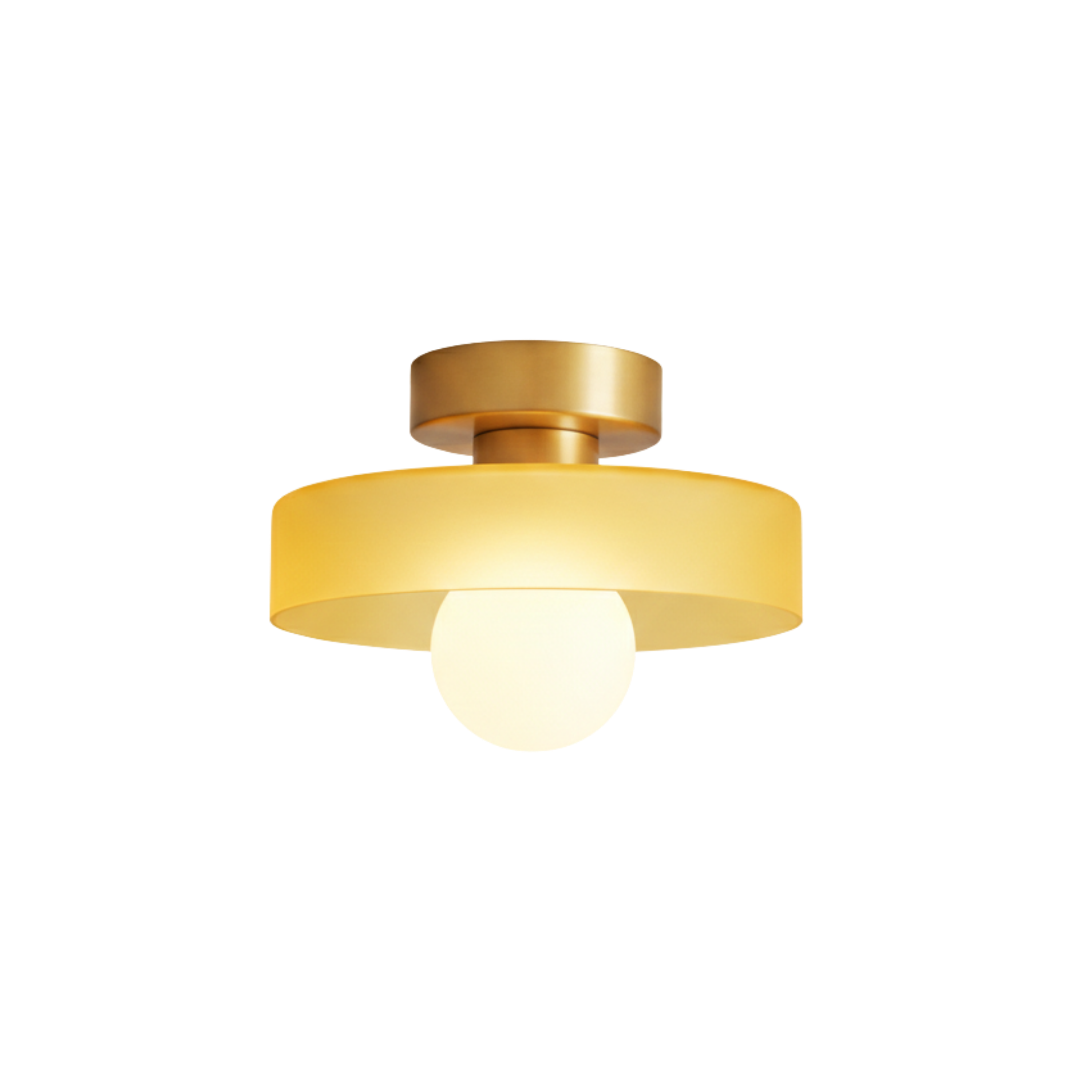Francuska lampa sufitowa LED w stylu Bauhaus