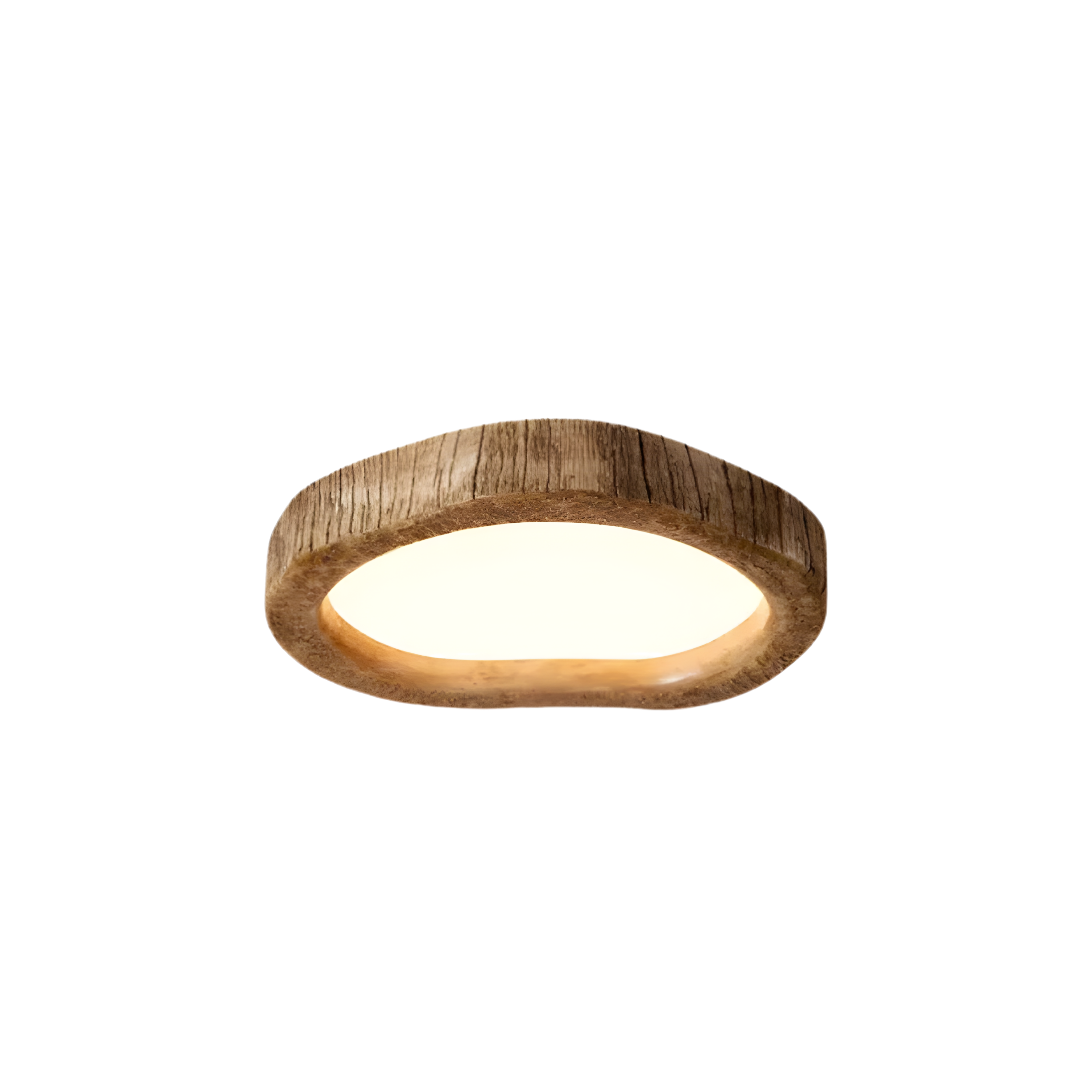 Rustykalna lampa sufitowa LED