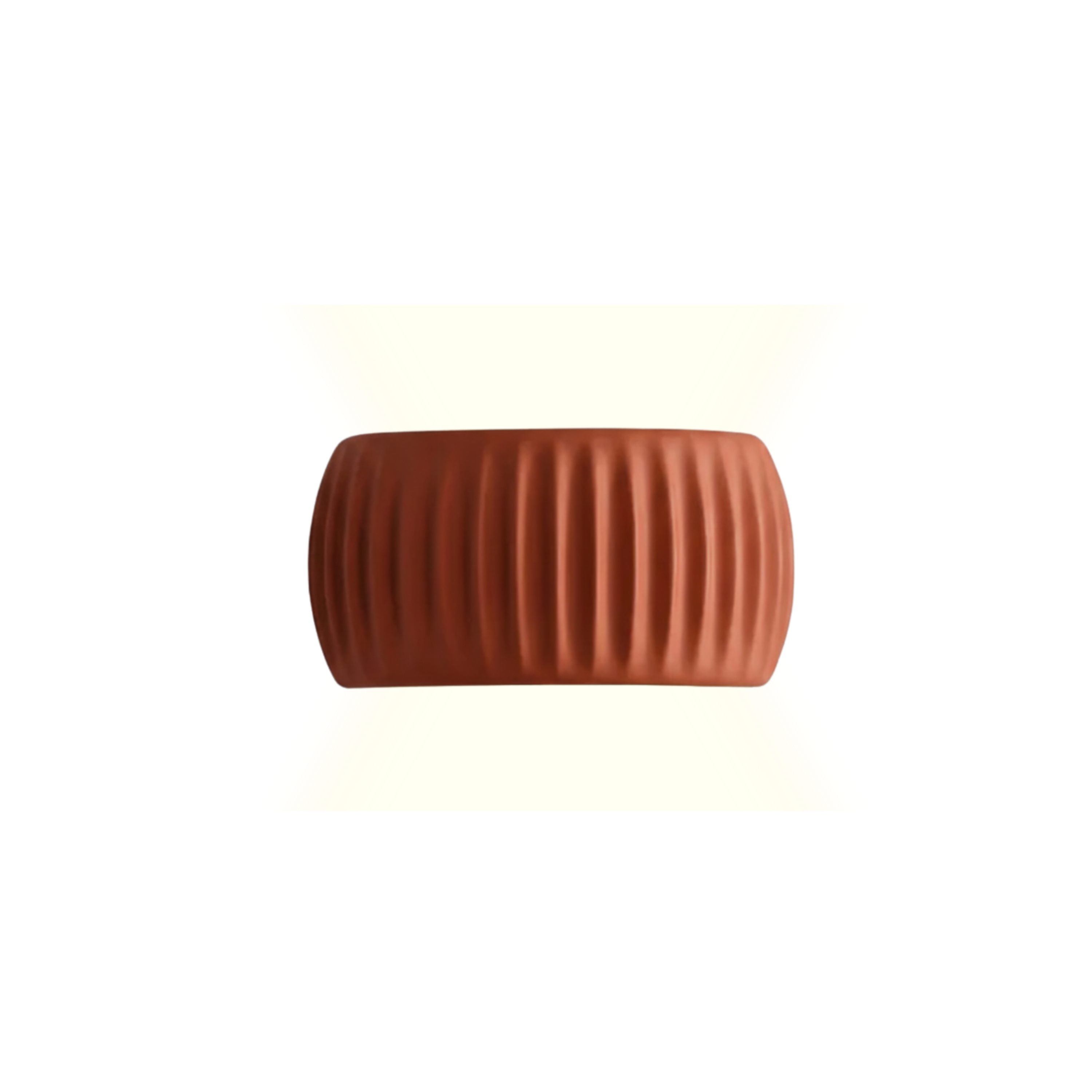 Nowoczesna falowana lampa ścienna LED