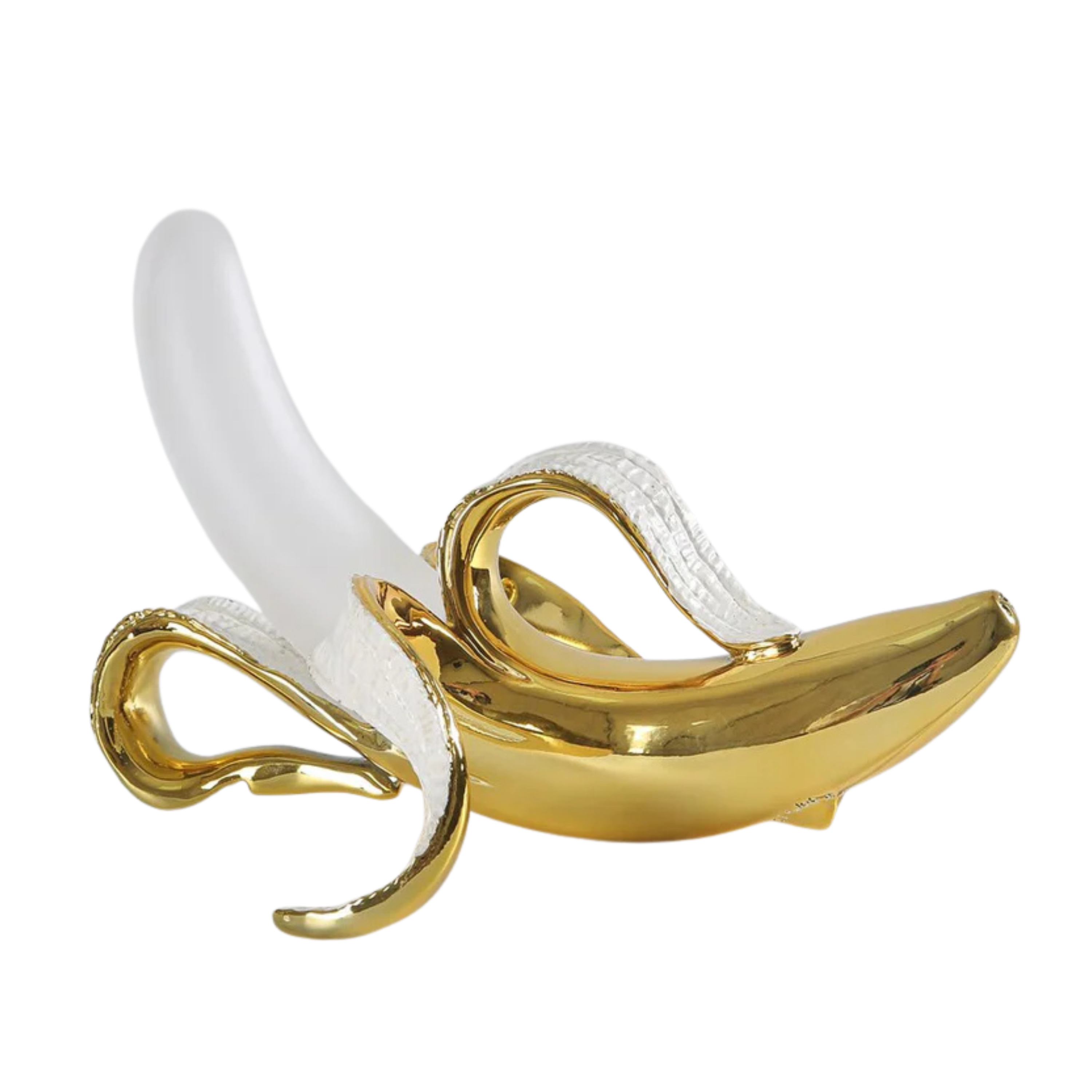 Lampa Stołowa LED w Stylu Art Deco o Kształcie Banana