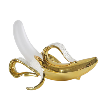 Lampa Stołowa LED w Stylu Art Deco o Kształcie Banana