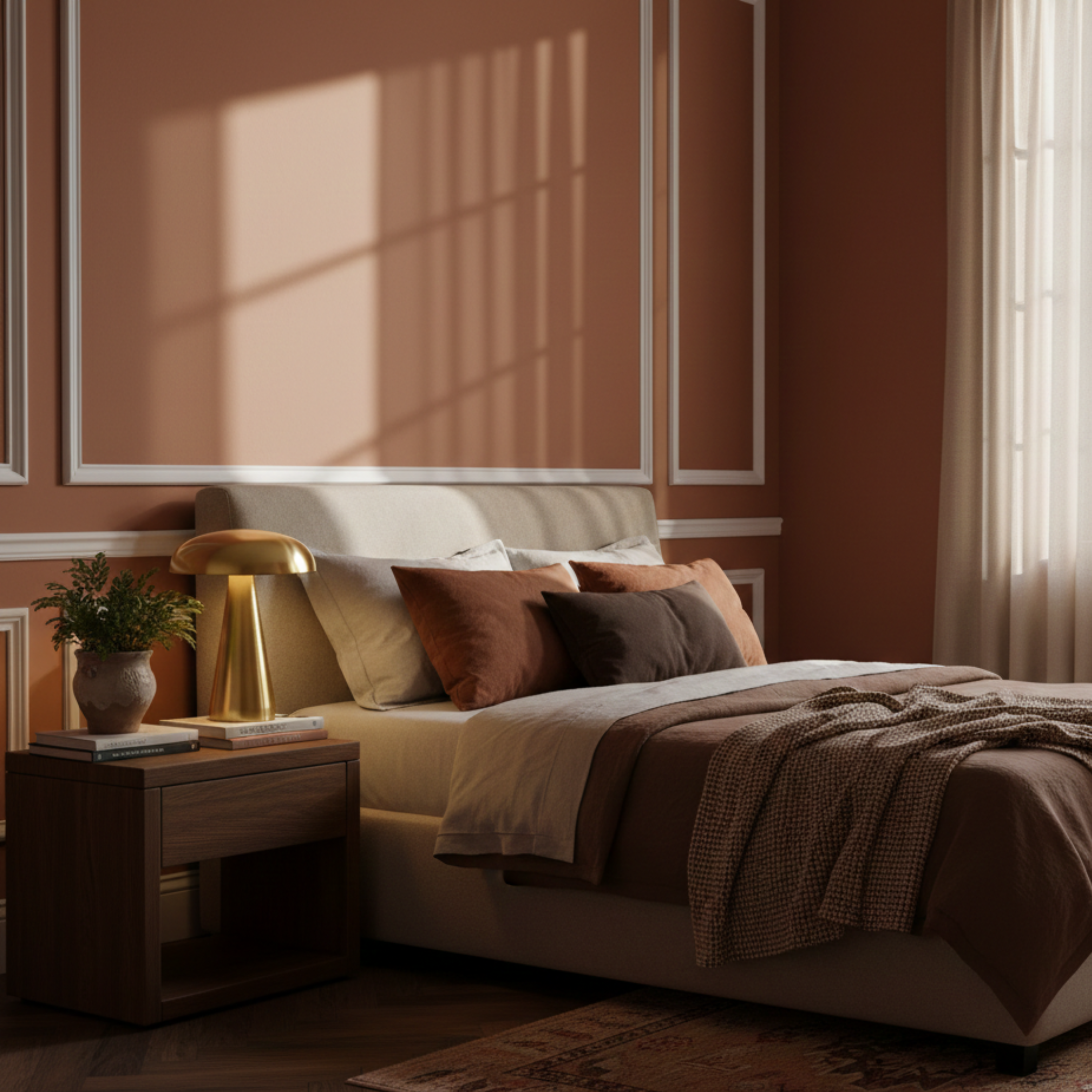 Lampka stołowa LED w kształcie grzyba